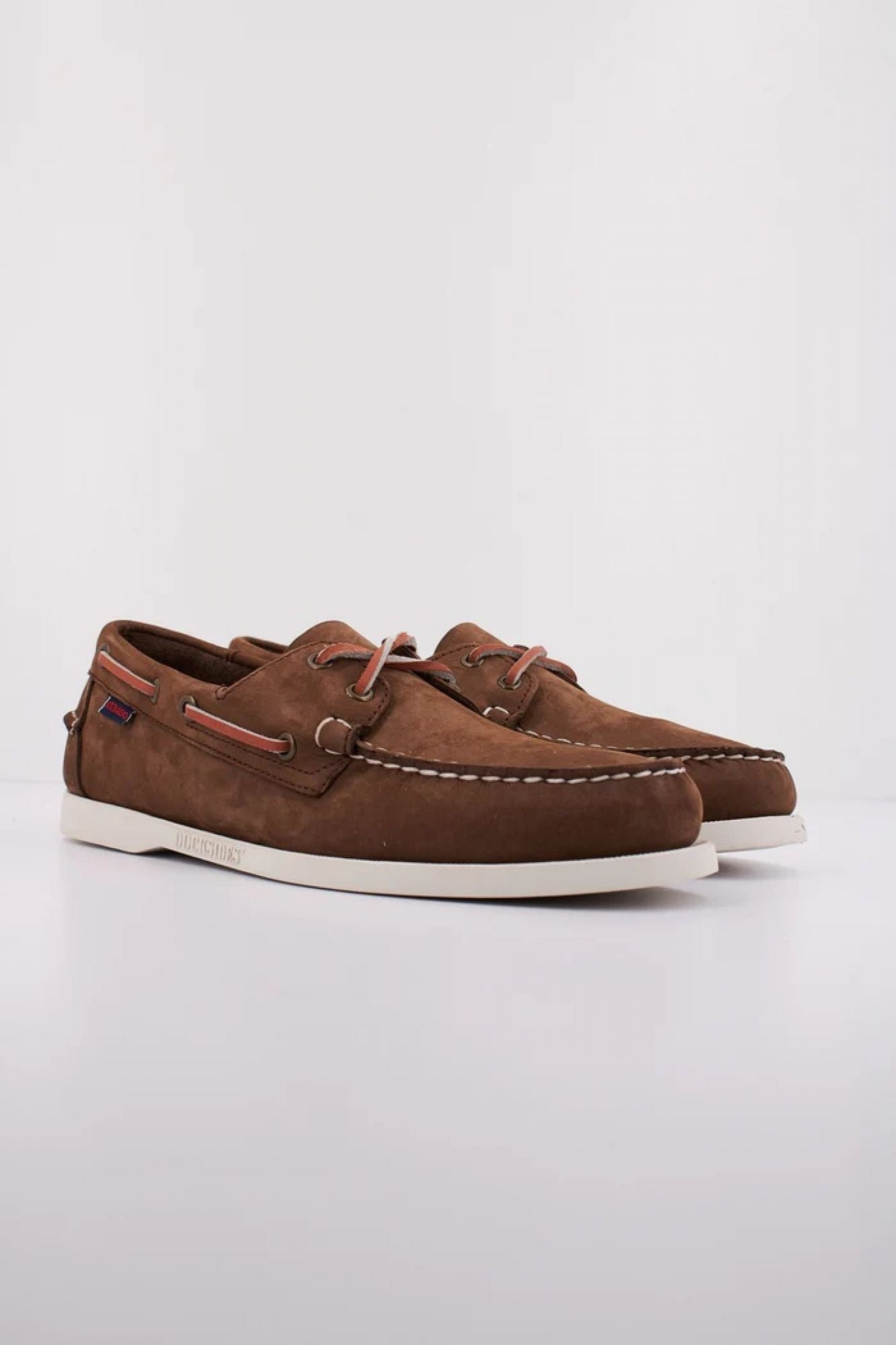 SEBAGO  DOCKSIDES PORTLAND NUBUCK en color MARRON (2)