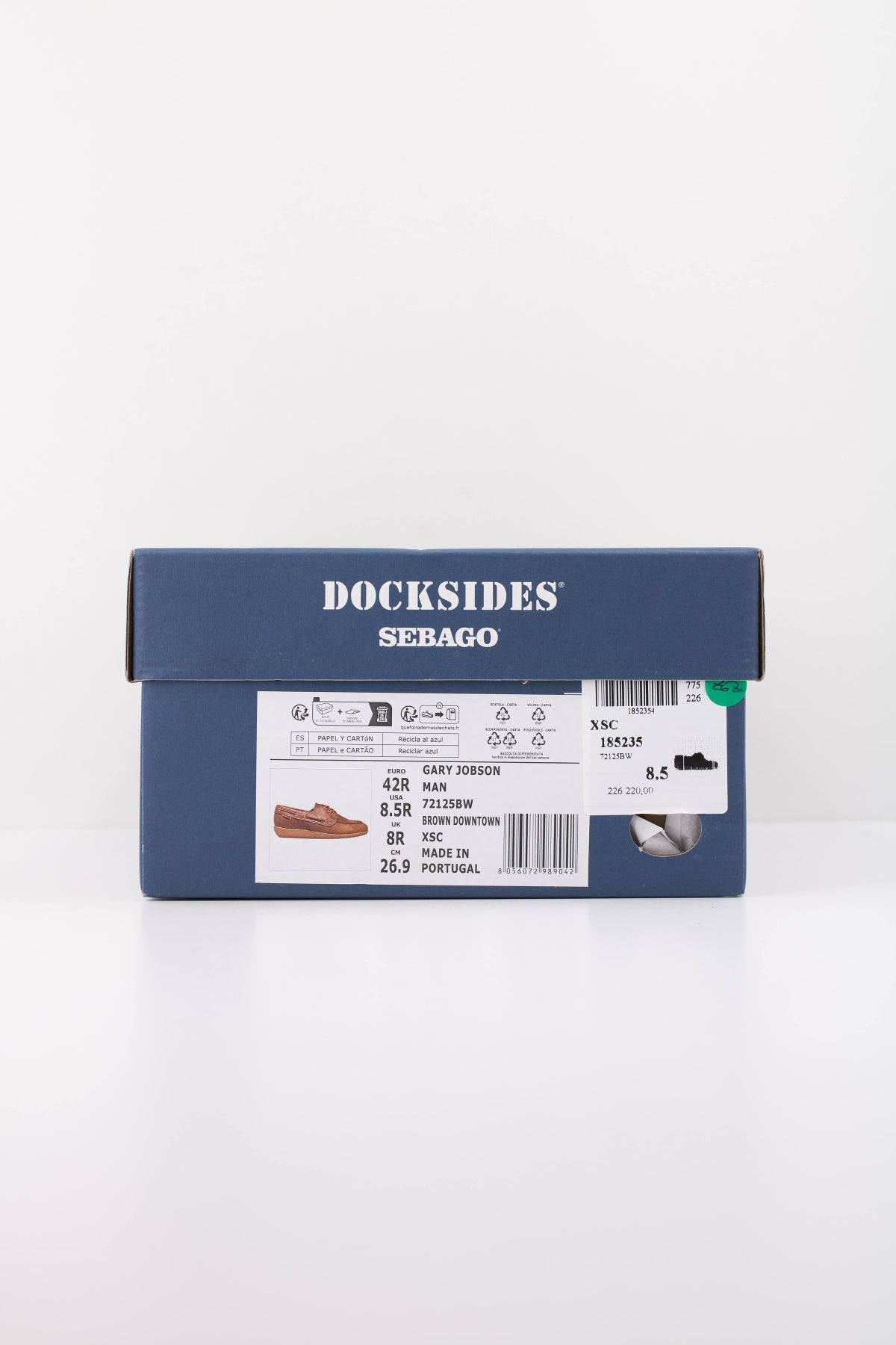 SEBAGO GARY JOBSON en color MARRON (6)