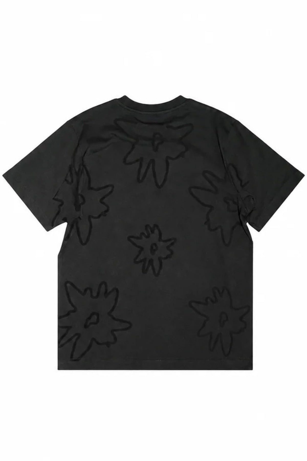 PICA PICA EDELWEISS FLOWER AOP PP5390 en color NEGRO (2)