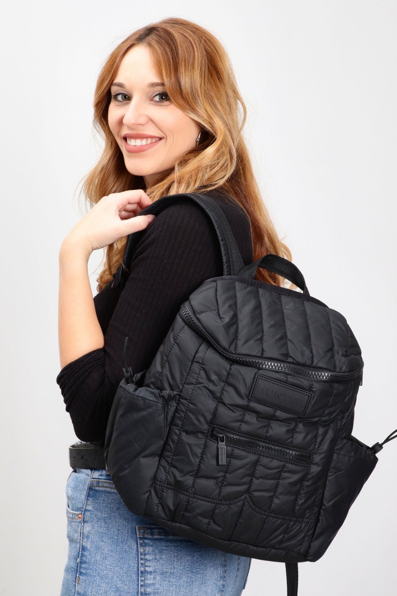 HUNTER  PUFFER INTREPID en color NEGRO (2)