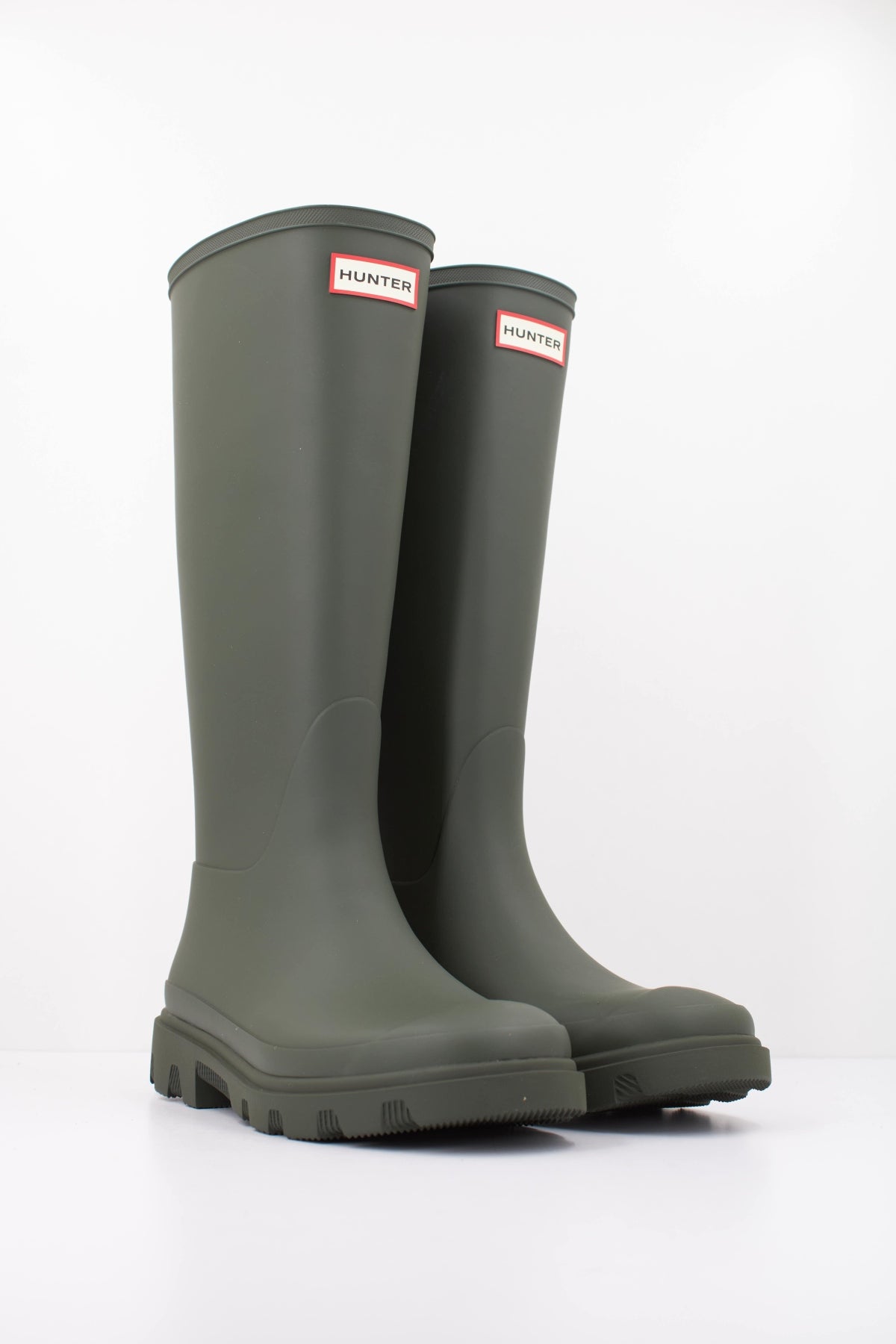 HUNTER HFRU0001251 BOTA U DOWNPOUR TALL en color VERDE (2)