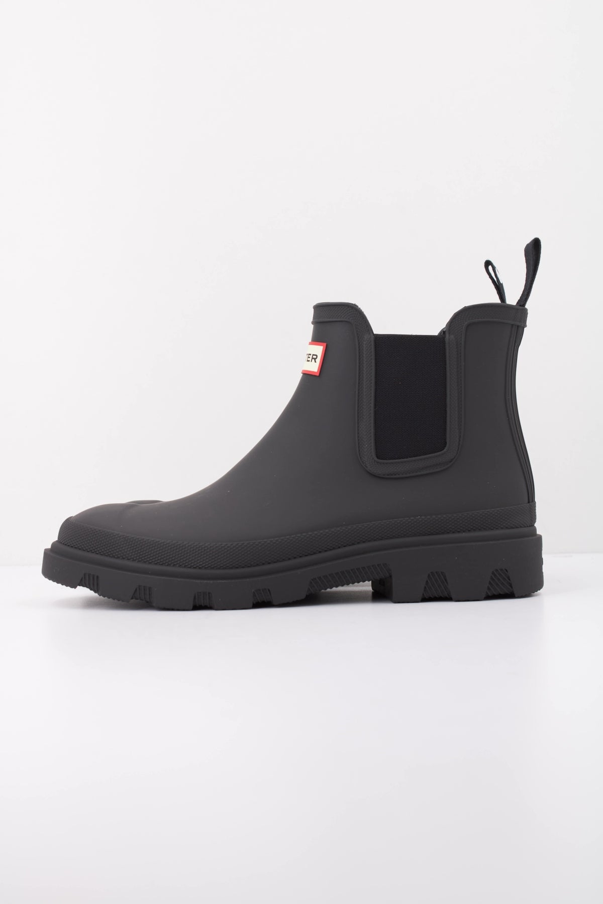 HUNTER  BOTA DOWNPOUR CHELSEA en color NEGRO (1)