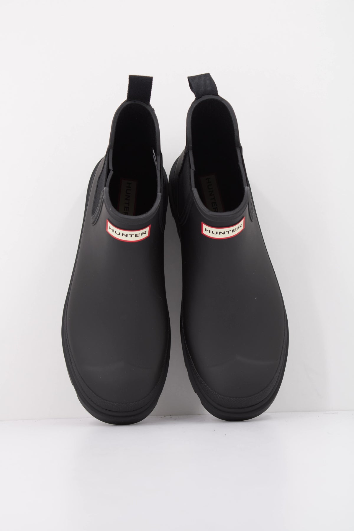 HUNTER  BOTA DOWNPOUR CHELSEA en color NEGRO (3)