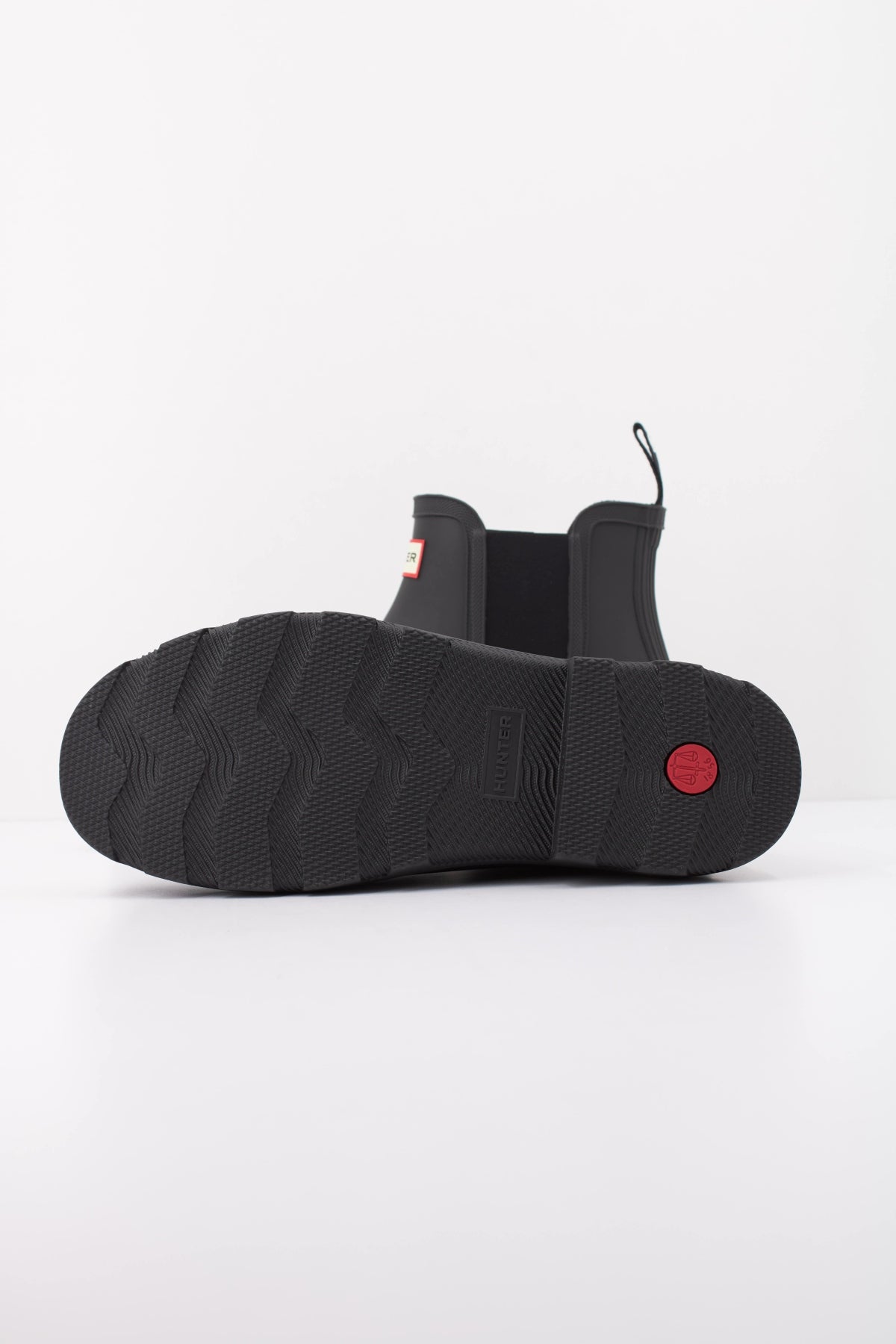 HUNTER  BOTA DOWNPOUR CHELSEA en color NEGRO (5)