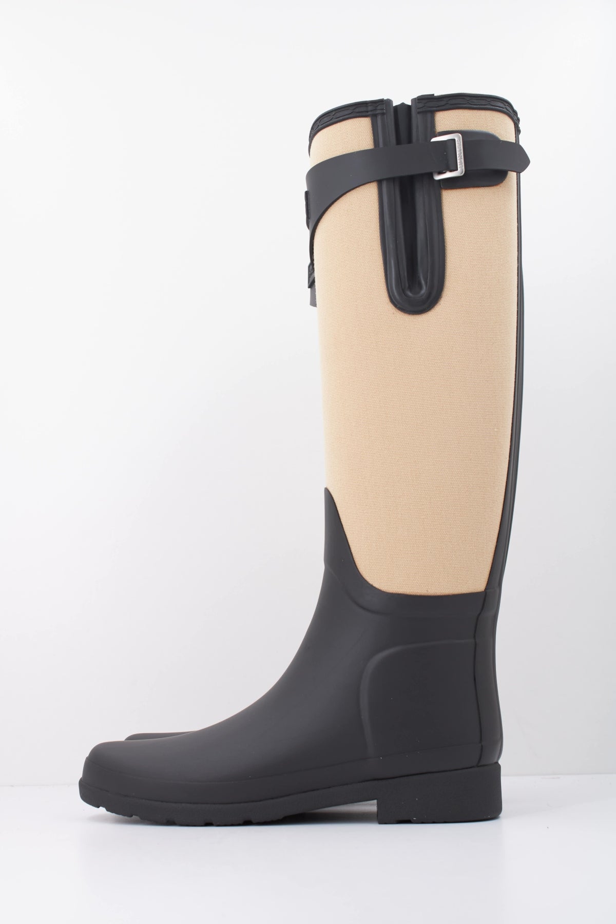 HUNTER HFRW0013262 BOTA W REFINED TALL CAN en color BEIS (1)