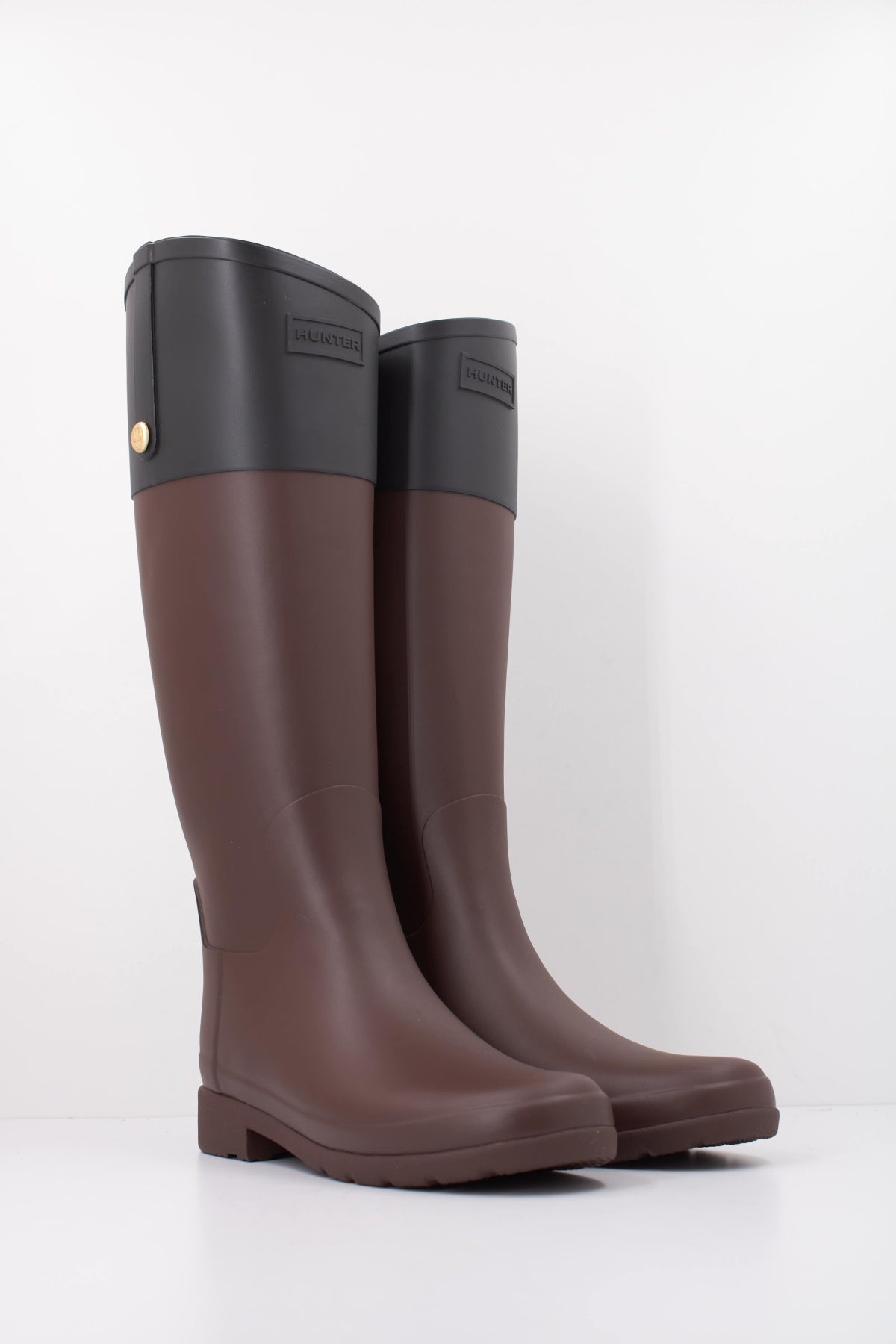 HUNTER HFRW0023252 BOTA W REFINED GOLD TRI en color MARRON (2)