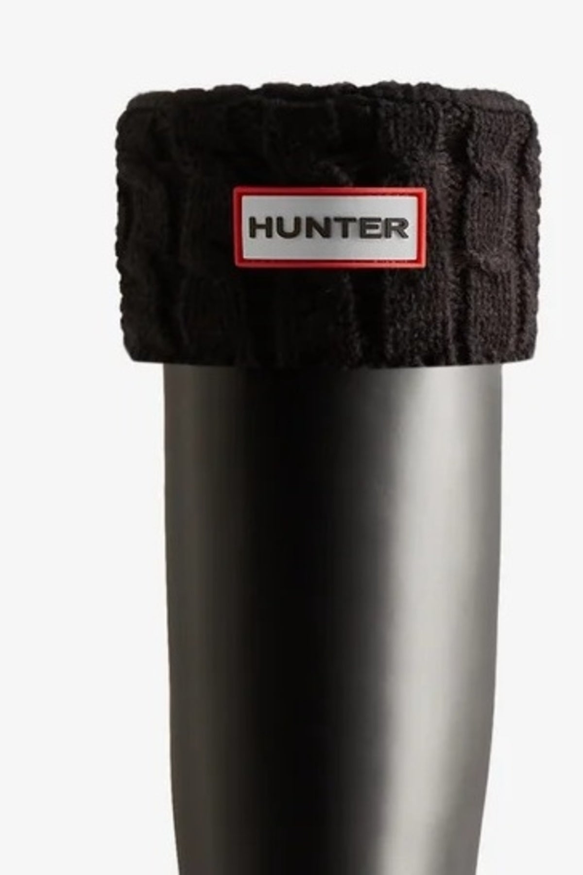 HUNTER 6 STITCH CABLE SOCK HXRU0045251 en color NEGRO (3)