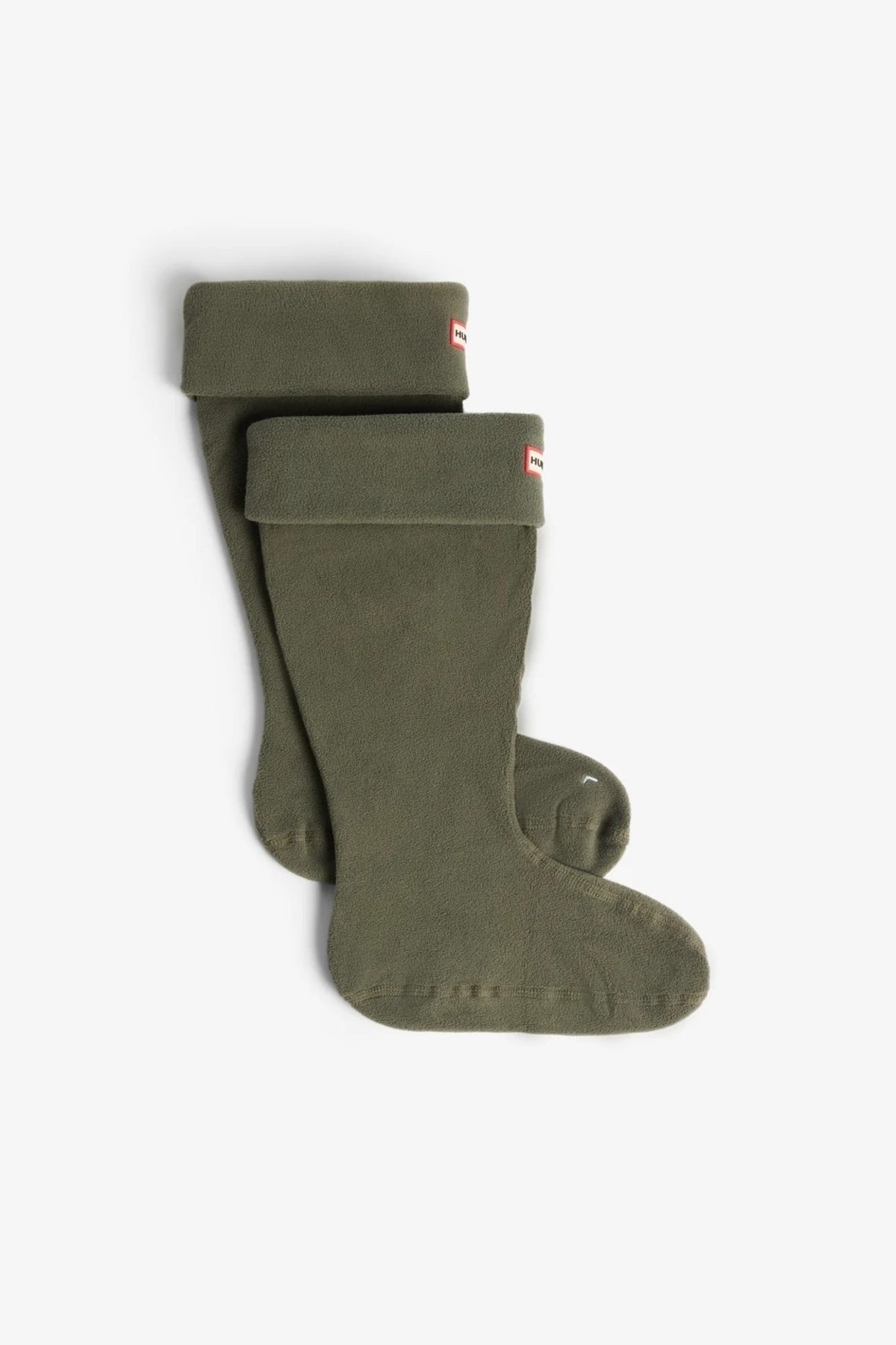 HUNTER CALCETIN DOWNPOUR FLEECE TALL en color VERDE (1)