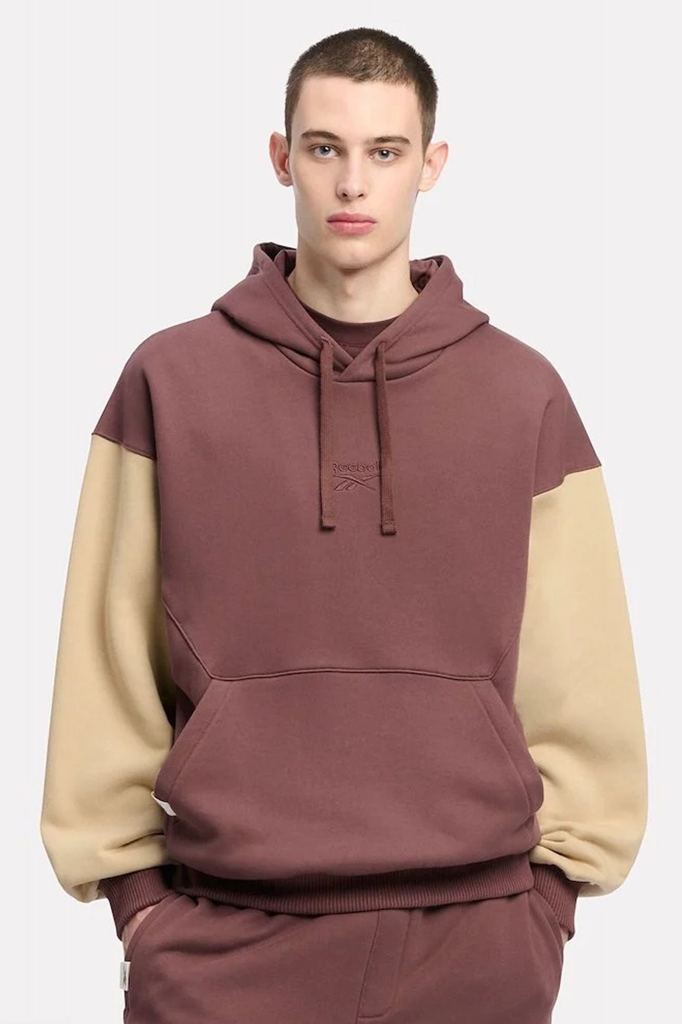 REEBOK CLASSIC HOODIE FT en color MARRON (1)