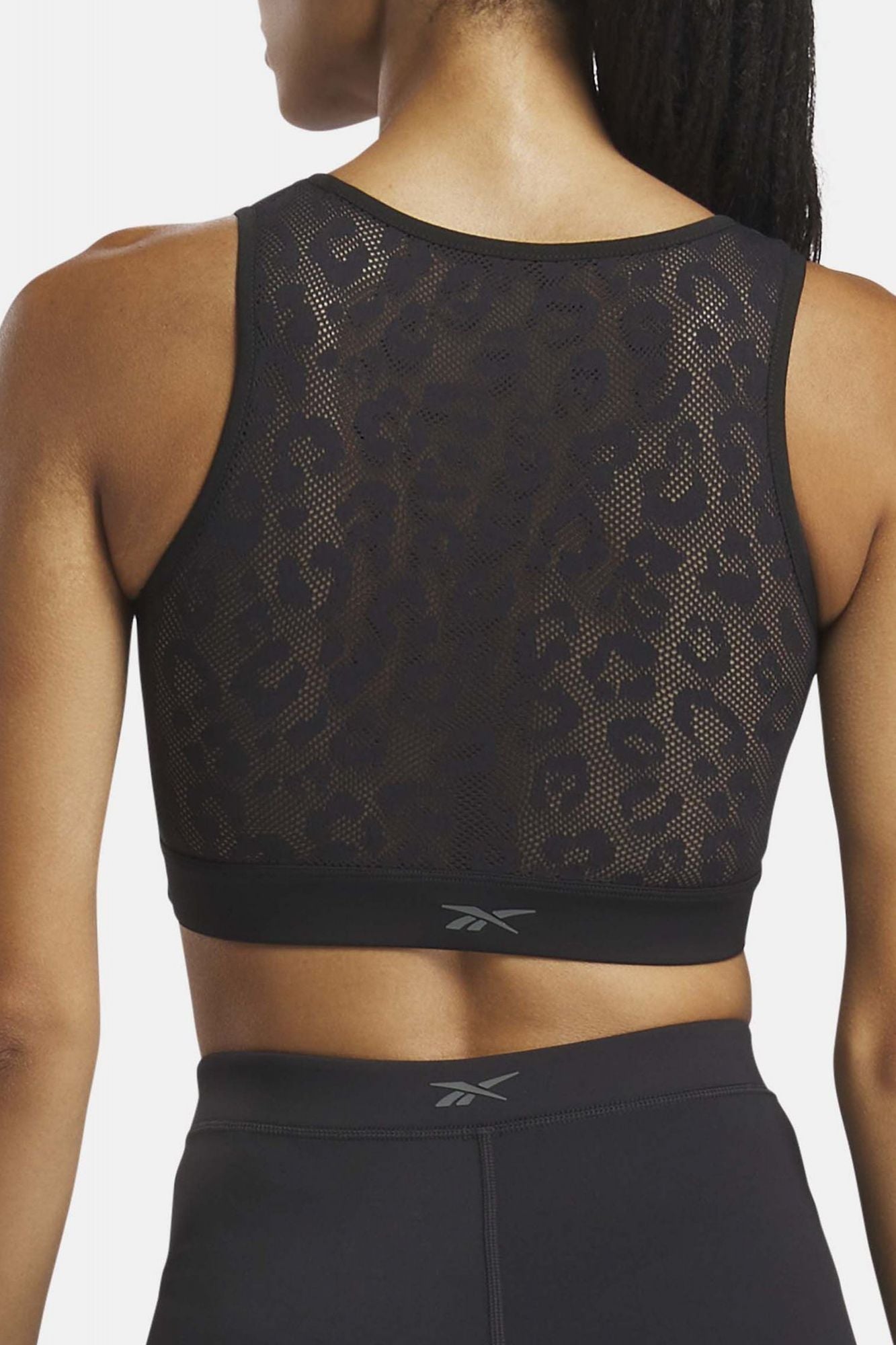 REEBOK MESH BRALETTE en color NEGRO (3)