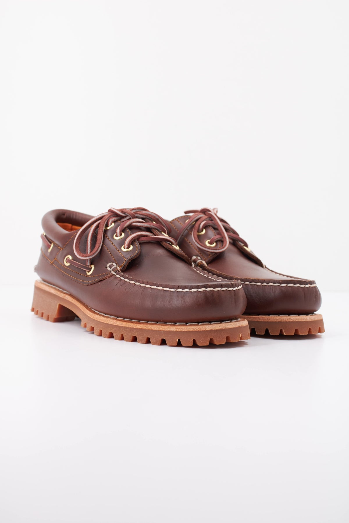 TIMBERLAND AUTHENTICS 3 EYE CLASS en color MARRON (2)