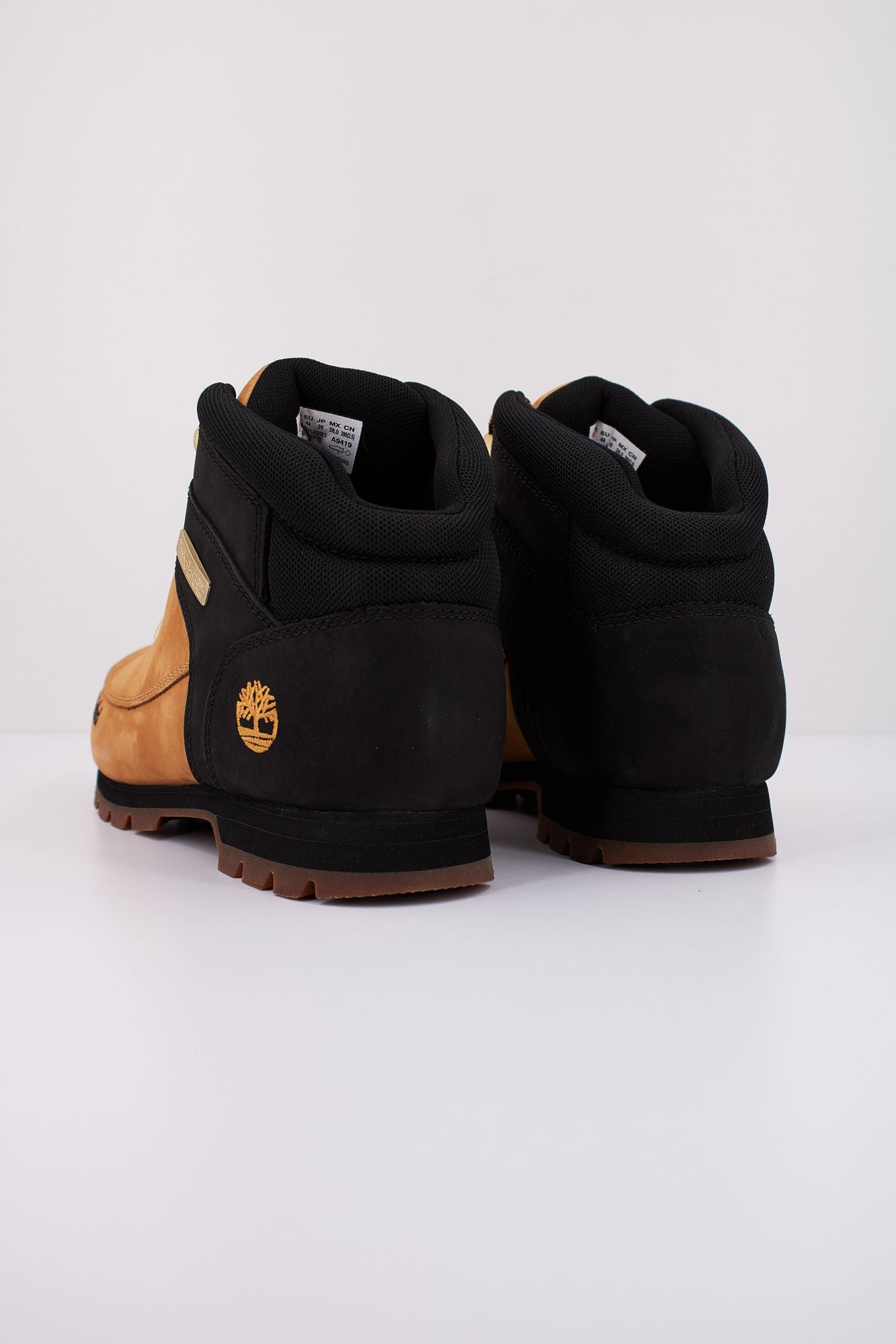 TIMBERLAND EURO SPRINT MID LACE en color MARRON CLARO (4)