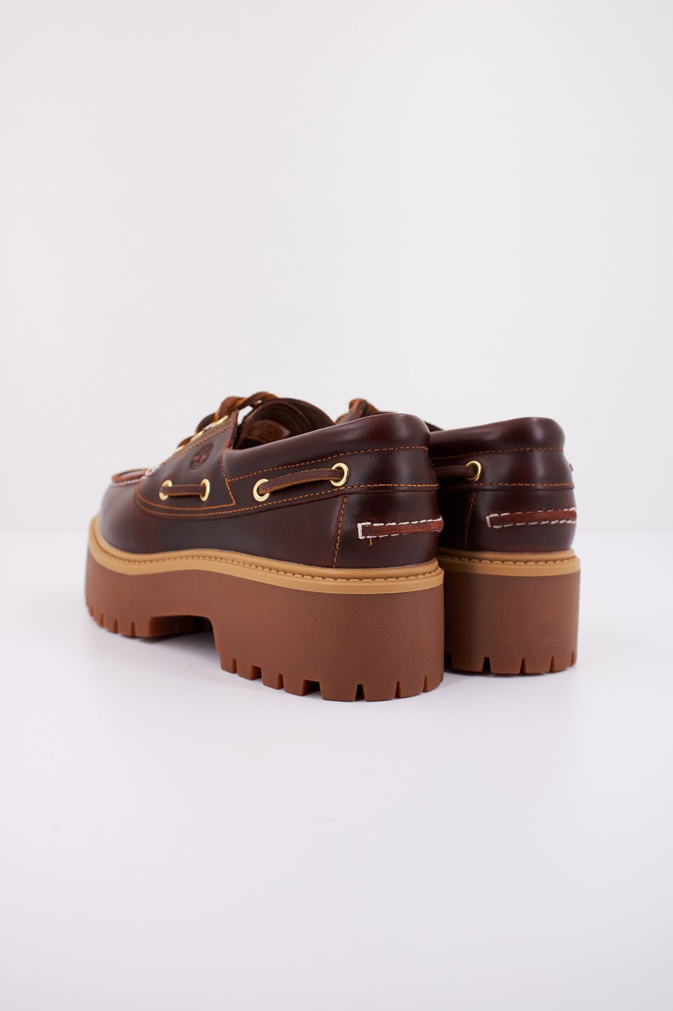TIMBERLAND STONE STREET BOAT SHOE en color MARRON (4)