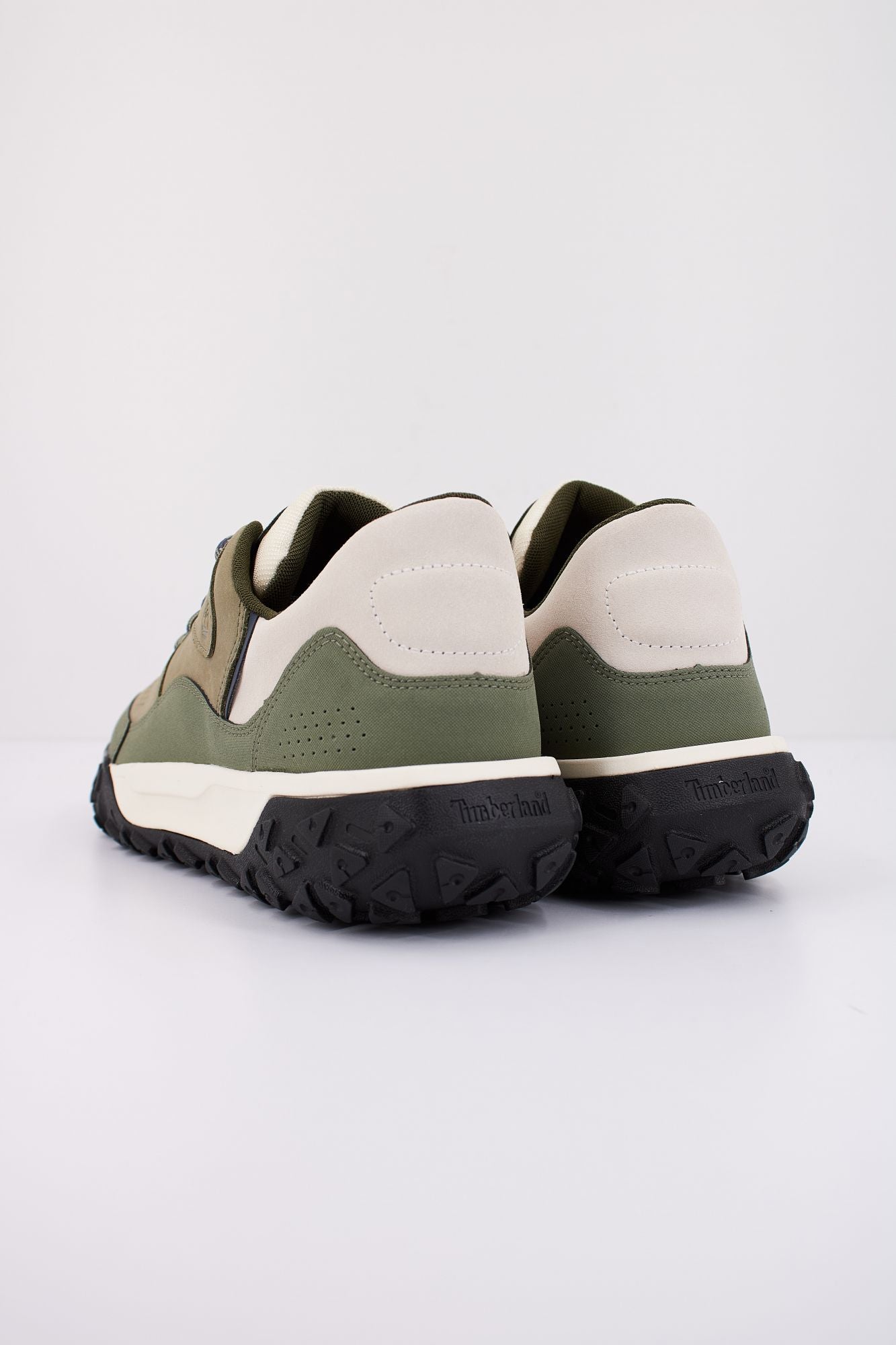 TIMBERLAND LOW LACE HKR BOOT en color VERDE (4)