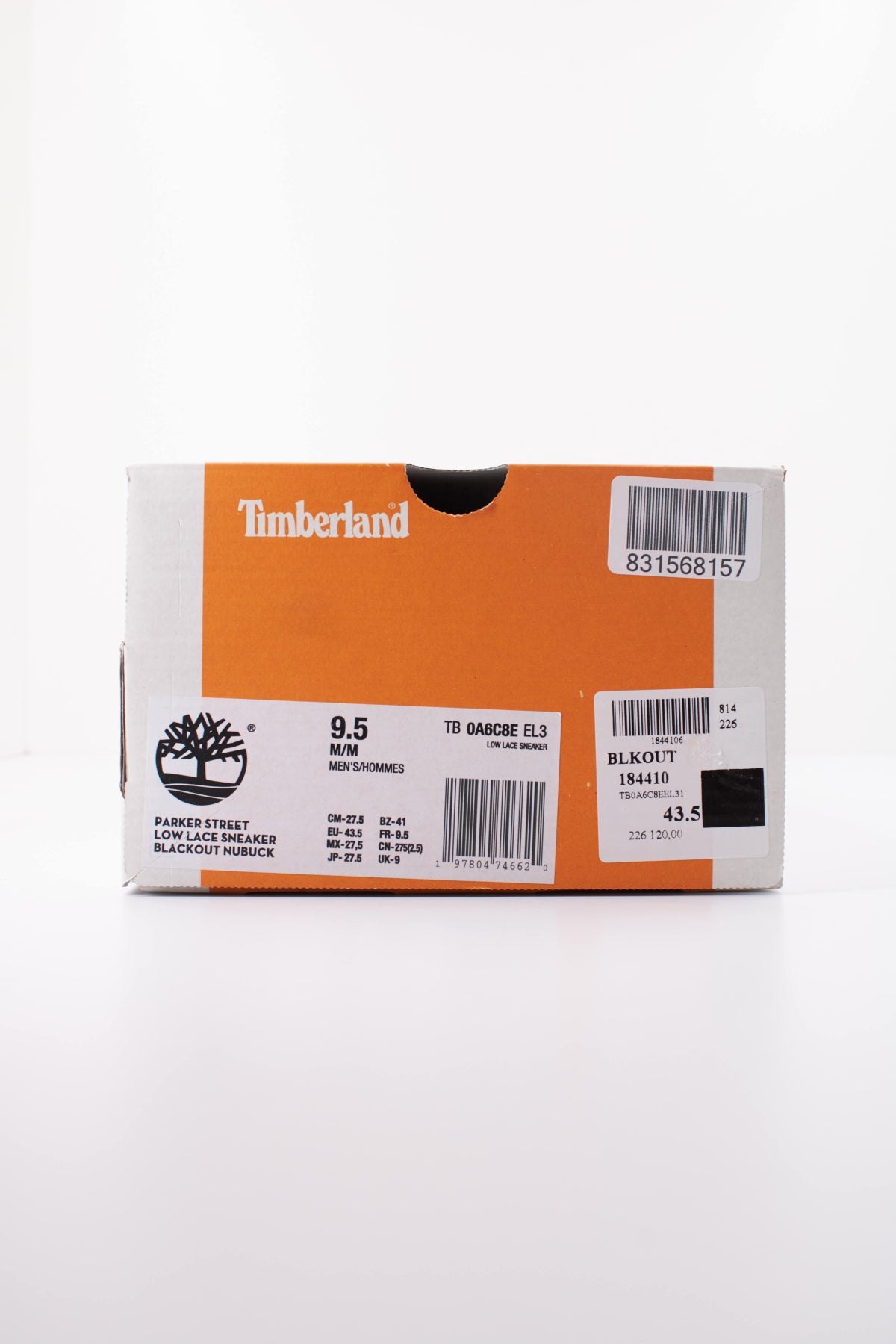 TIMBERLAND SEBY MID LACE SNEAKER MDBRN en color NEGRO (6)