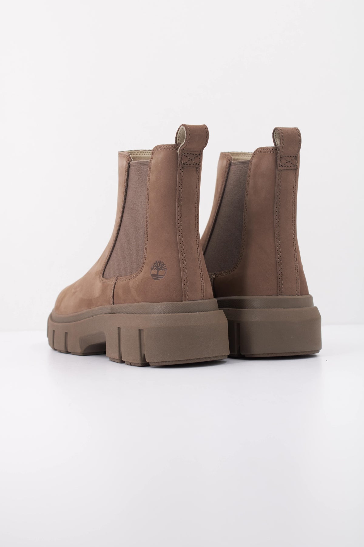 TIMBERLAND GREY MID CHELSEA BOOT en color MARRON CLARO (4)