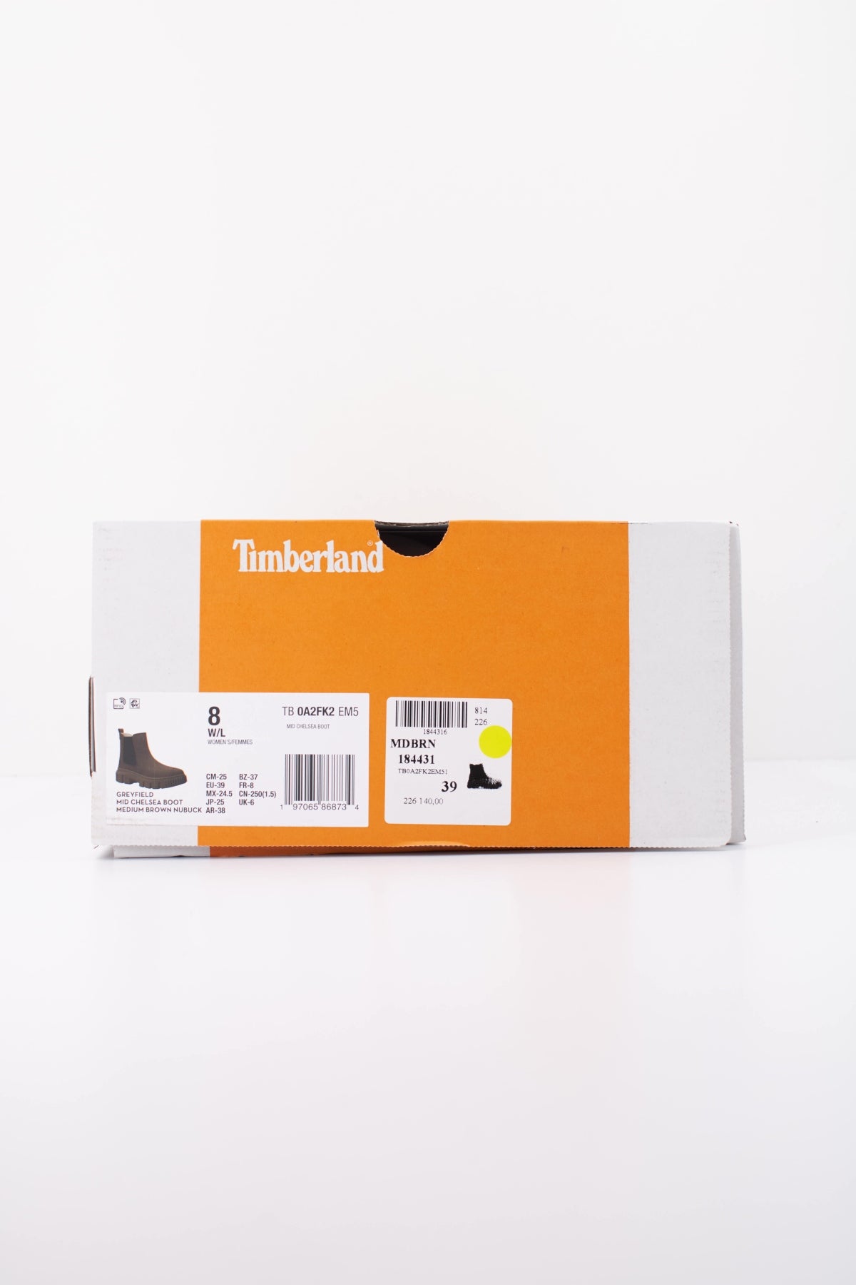 TIMBERLAND GREY MID CHELSEA BOOT en color MARRON CLARO (6)