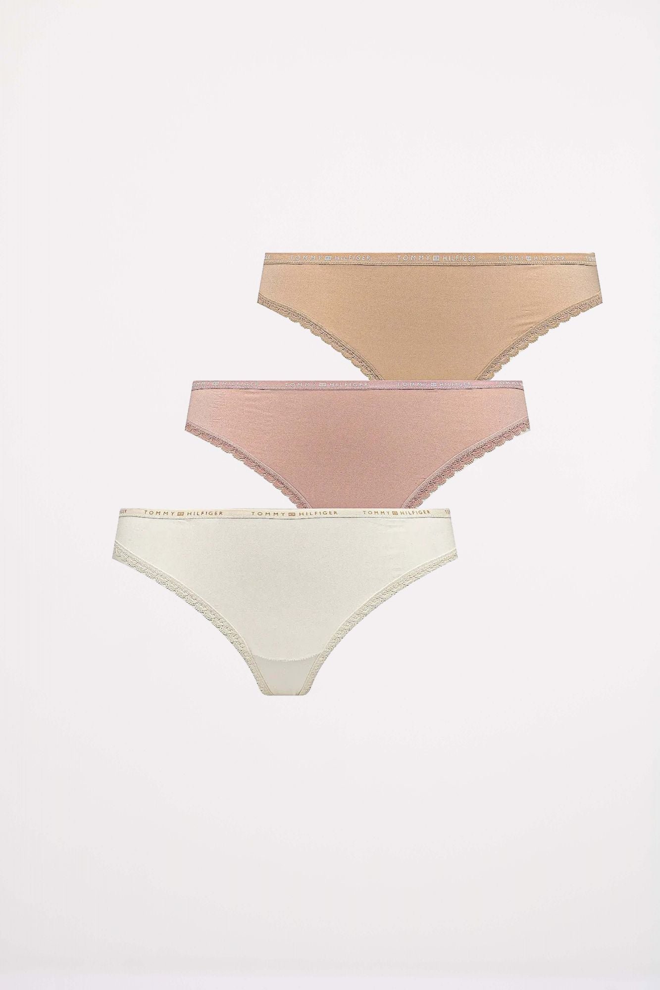 TOMMY HILFIGER  3 PACK LACE THONG  en color MULTICOLOR (1)