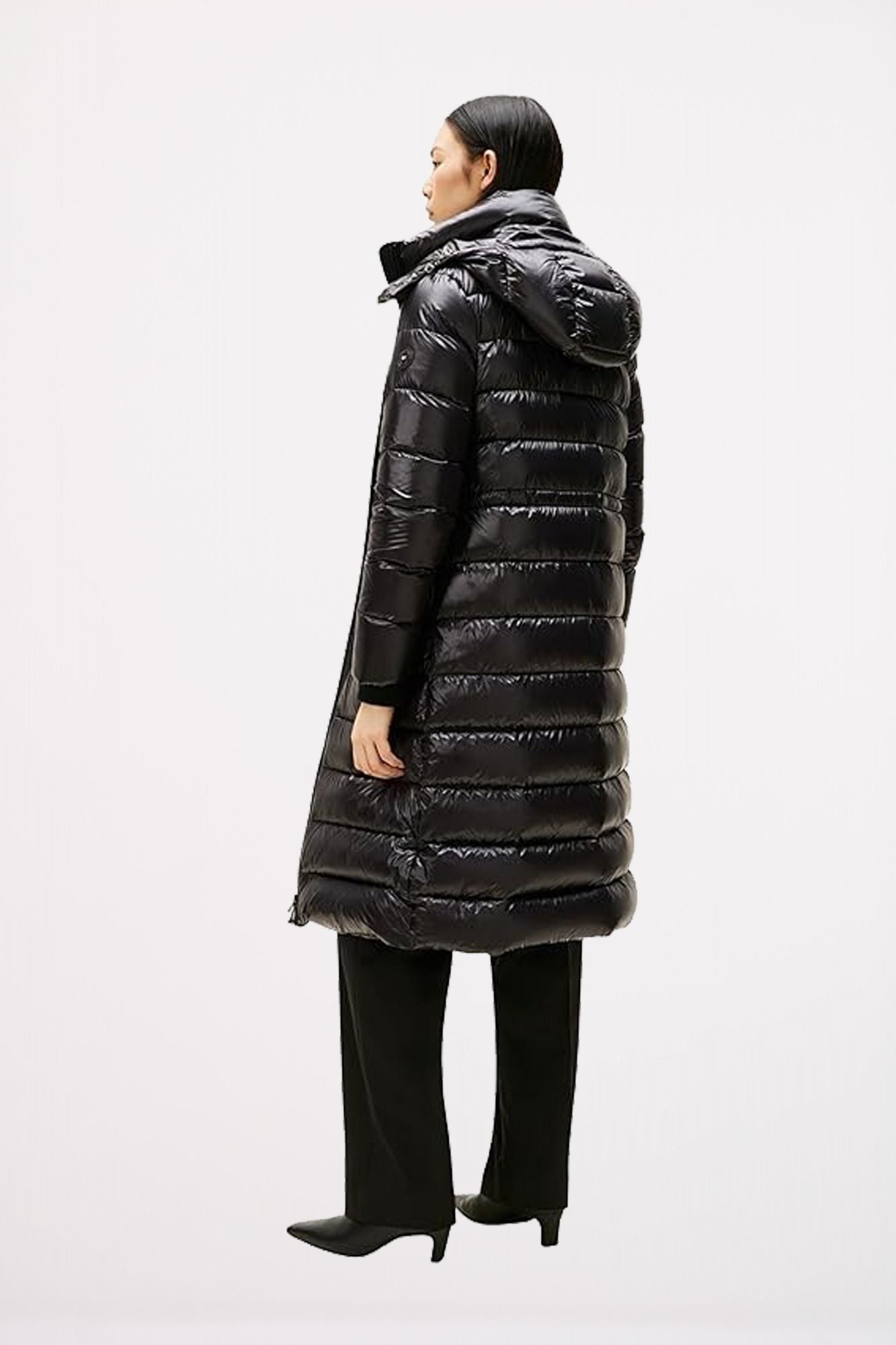 TOMMY HILFIGER GLOSS HW DOWN WAIST REG en color NEGRO (4)