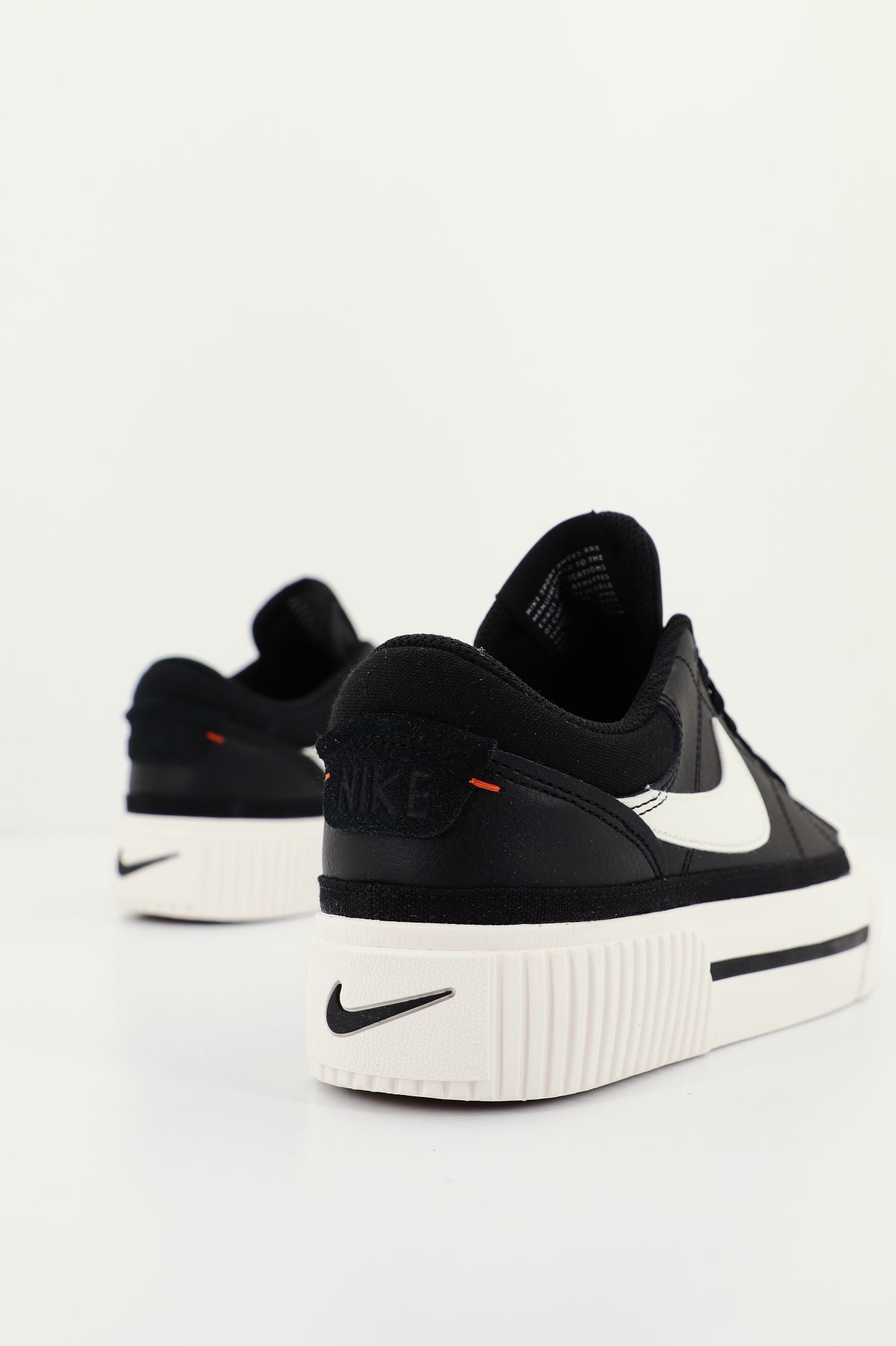 NIKE WMNS NIKE COURT LEGACY LIFT en color NEGRO (3)