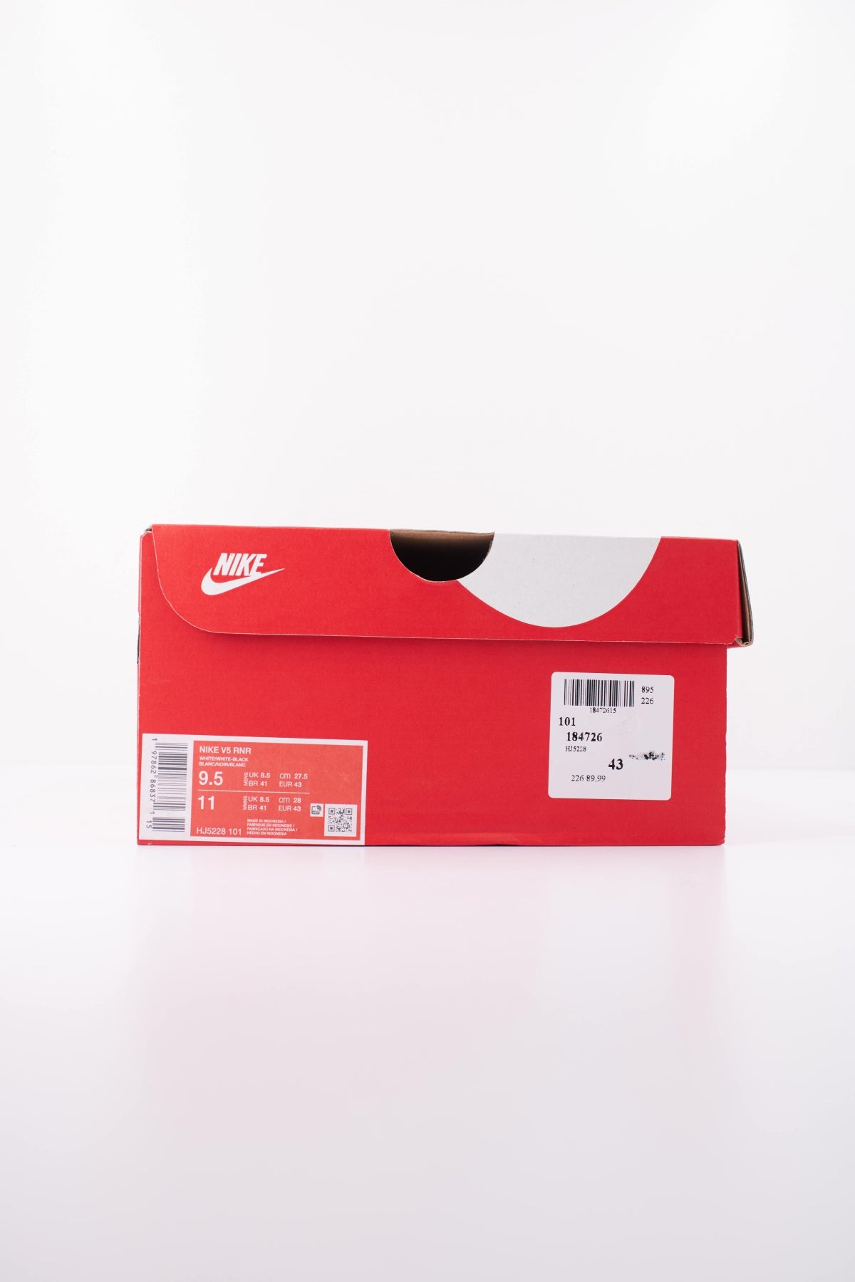 NIKE NIKE V5 RNR en color BLANCO (6)