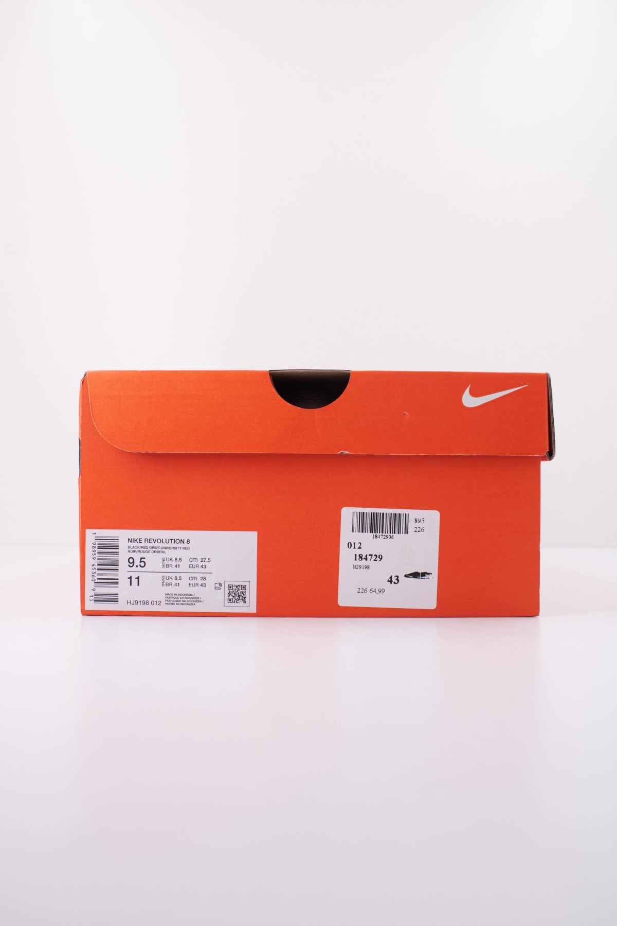 NIKE NIKE REVOLUTION 8 en color NEGRO (6)