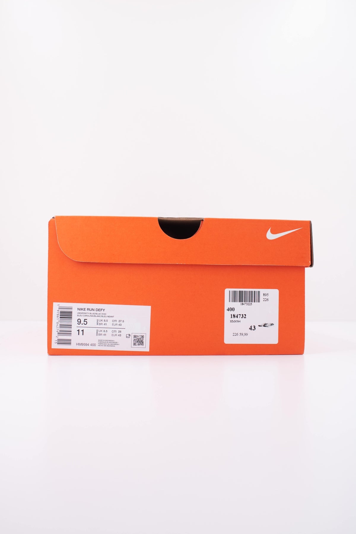 NIKE NIKE RUN DEFY en color AZUL (6)