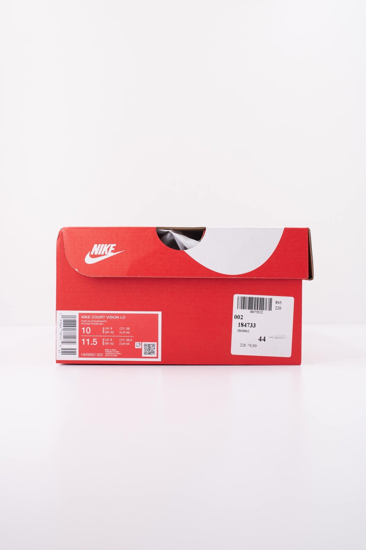 NIKE NIKE COURT VISION LO en color BLANCO (6)