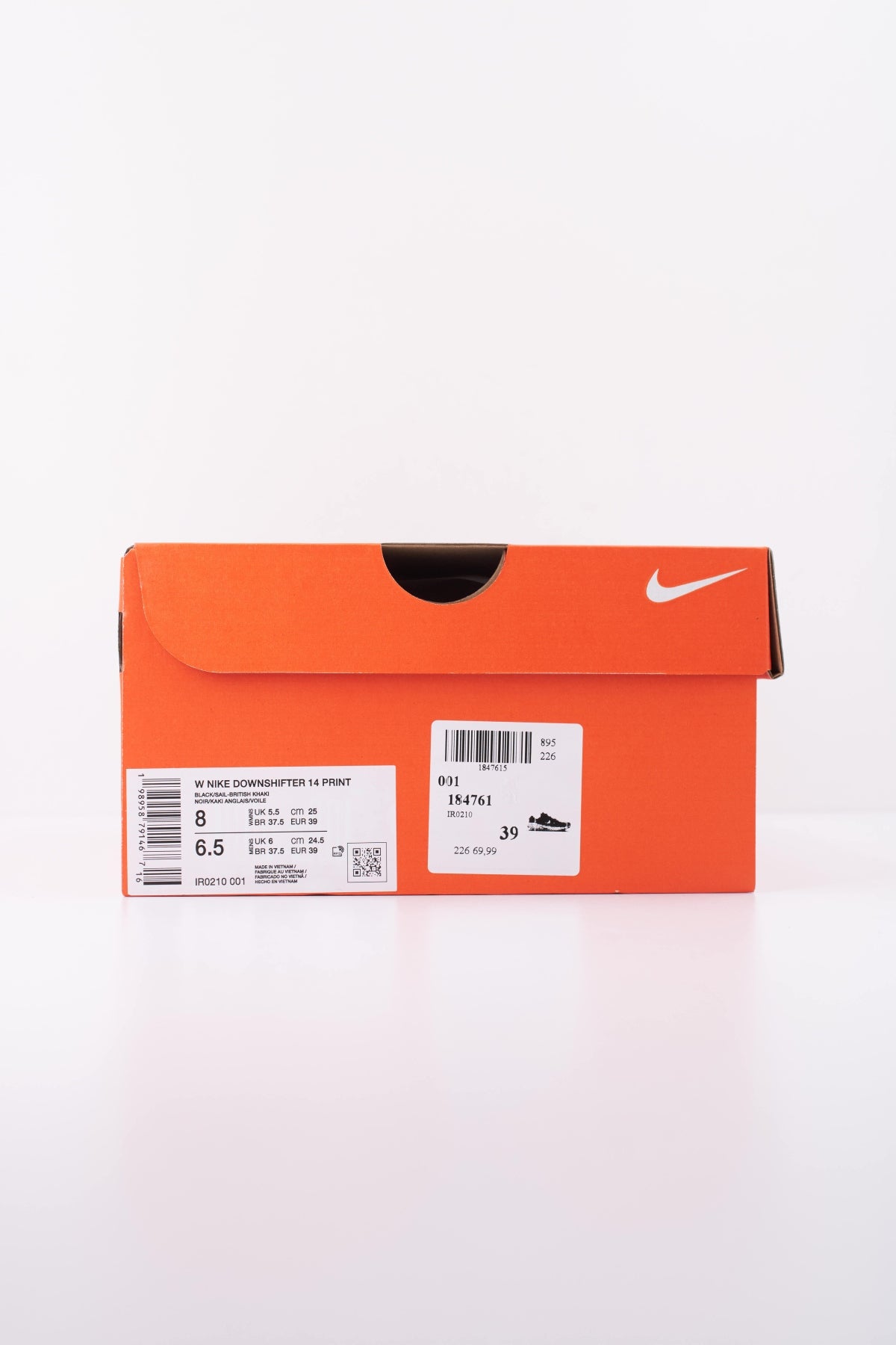 NIKE DOWNSHIFTER 14 PRINT IR0210 en color NEGRO (6)