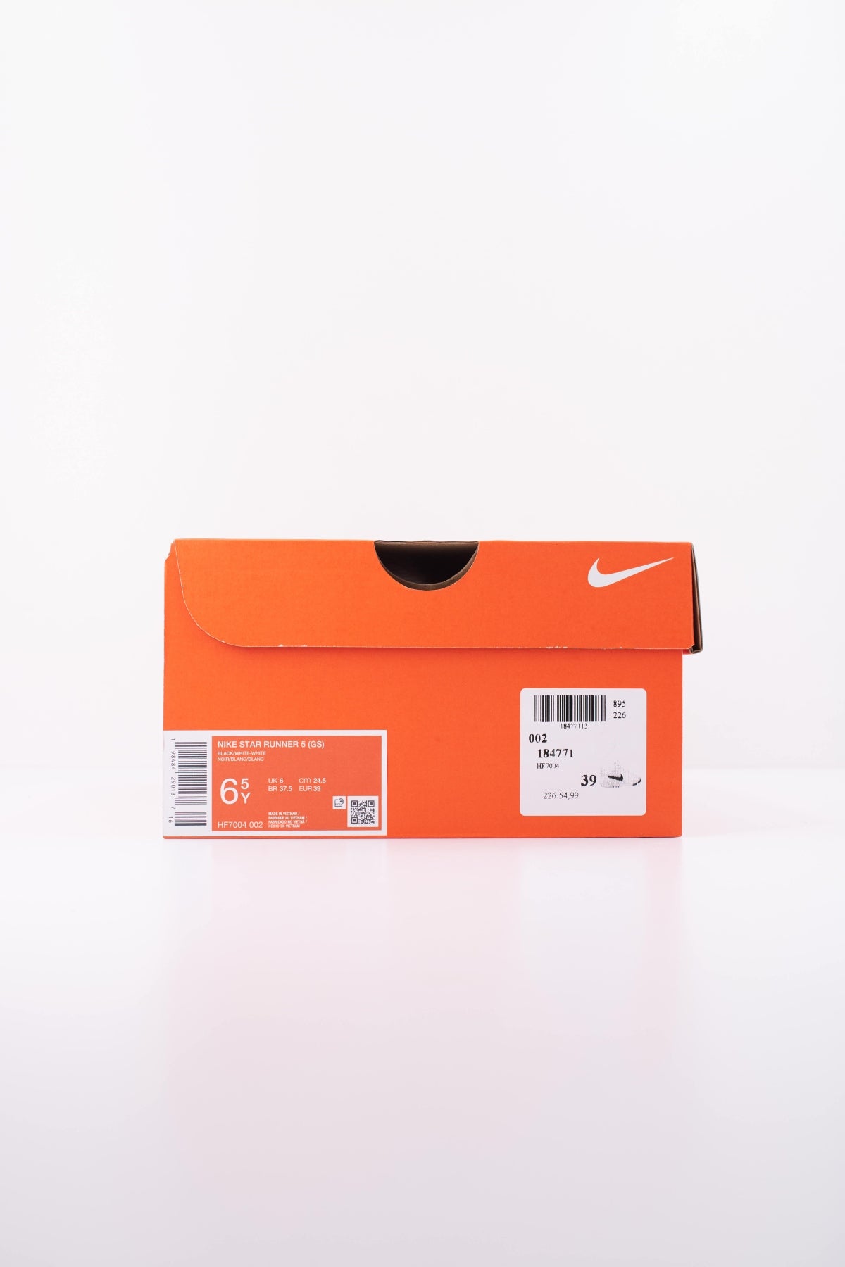 NIKE NIKE STAR RUNNER 5 GS en color NEGRO (6)
