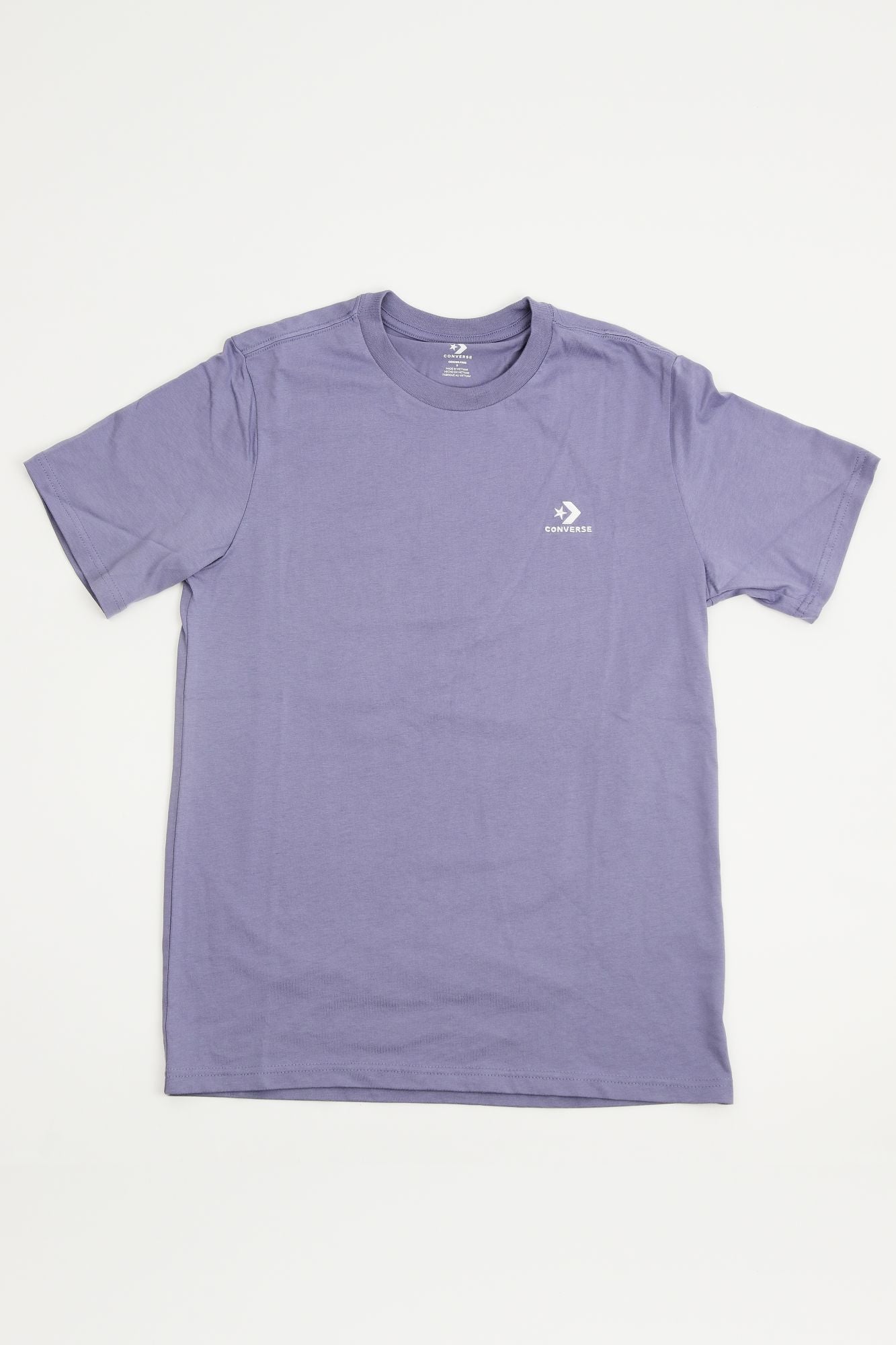 CONVERSE  STAR CHEVRON TEE en color VIOLETA (2)