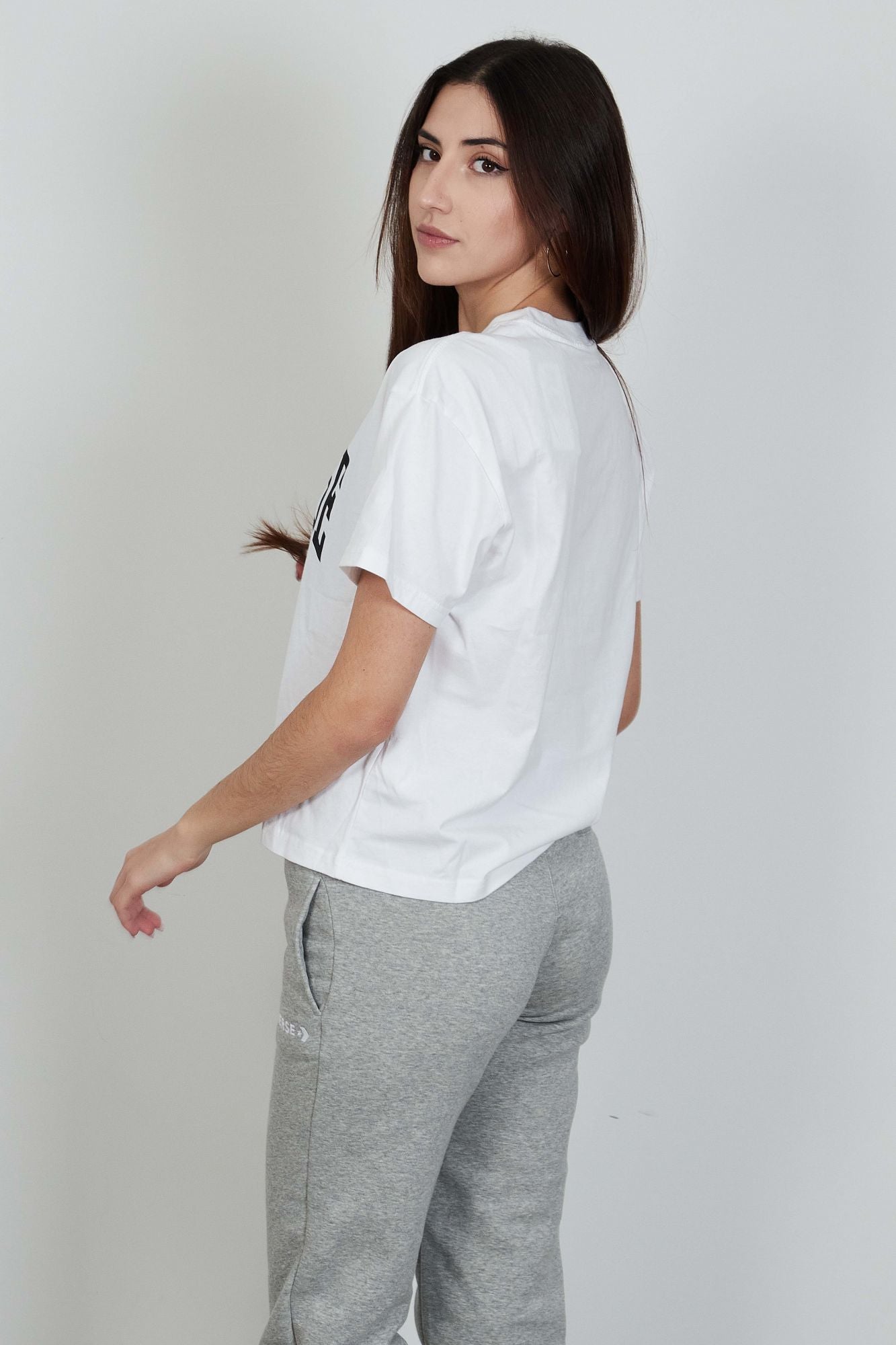 CONVERSE OVERSIZED TEDDY BEAR TEE en color BLANCO (3)