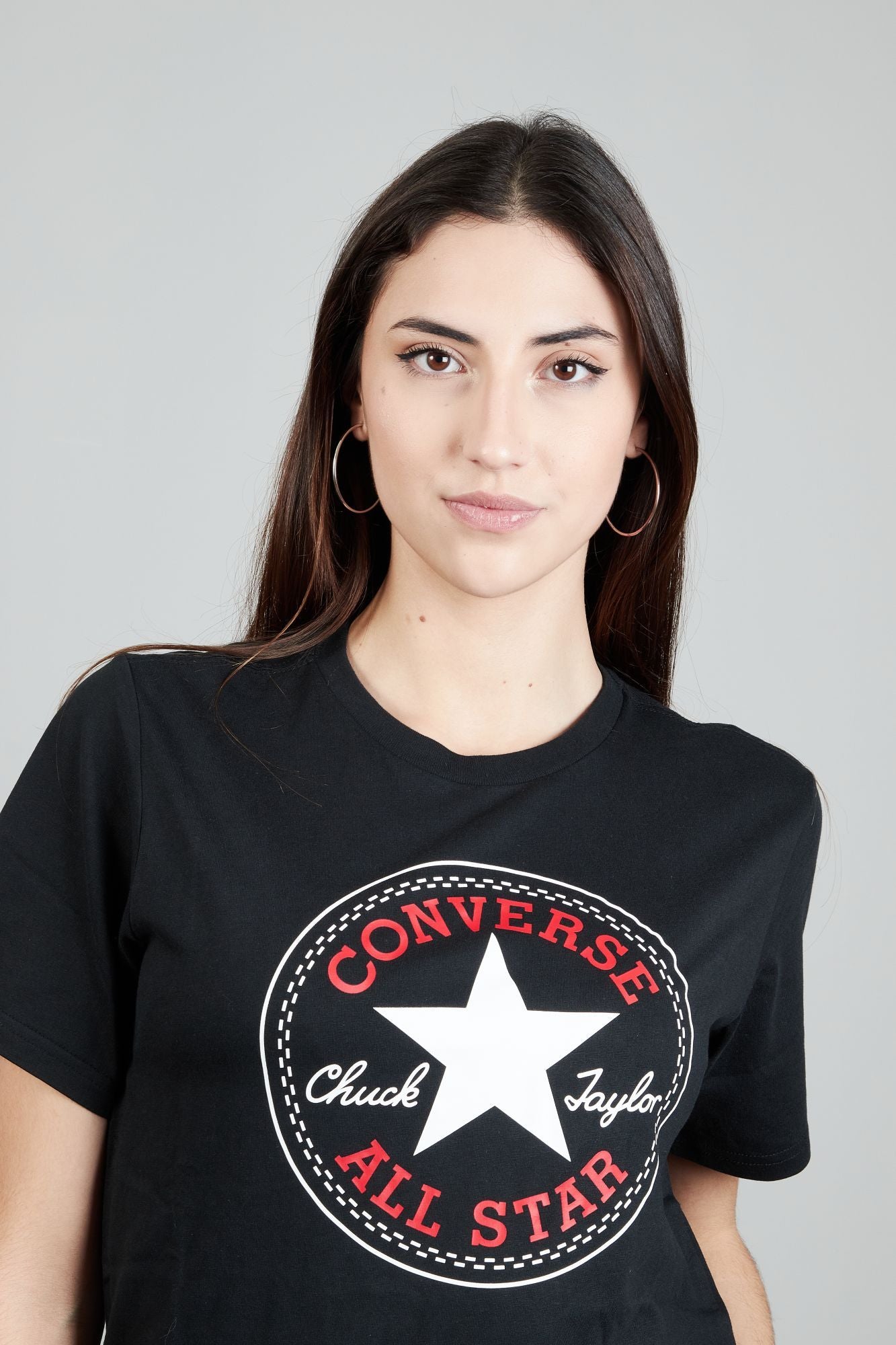 CONVERSE CHUCK PATCH CORE TEE en color NEGRO (4)