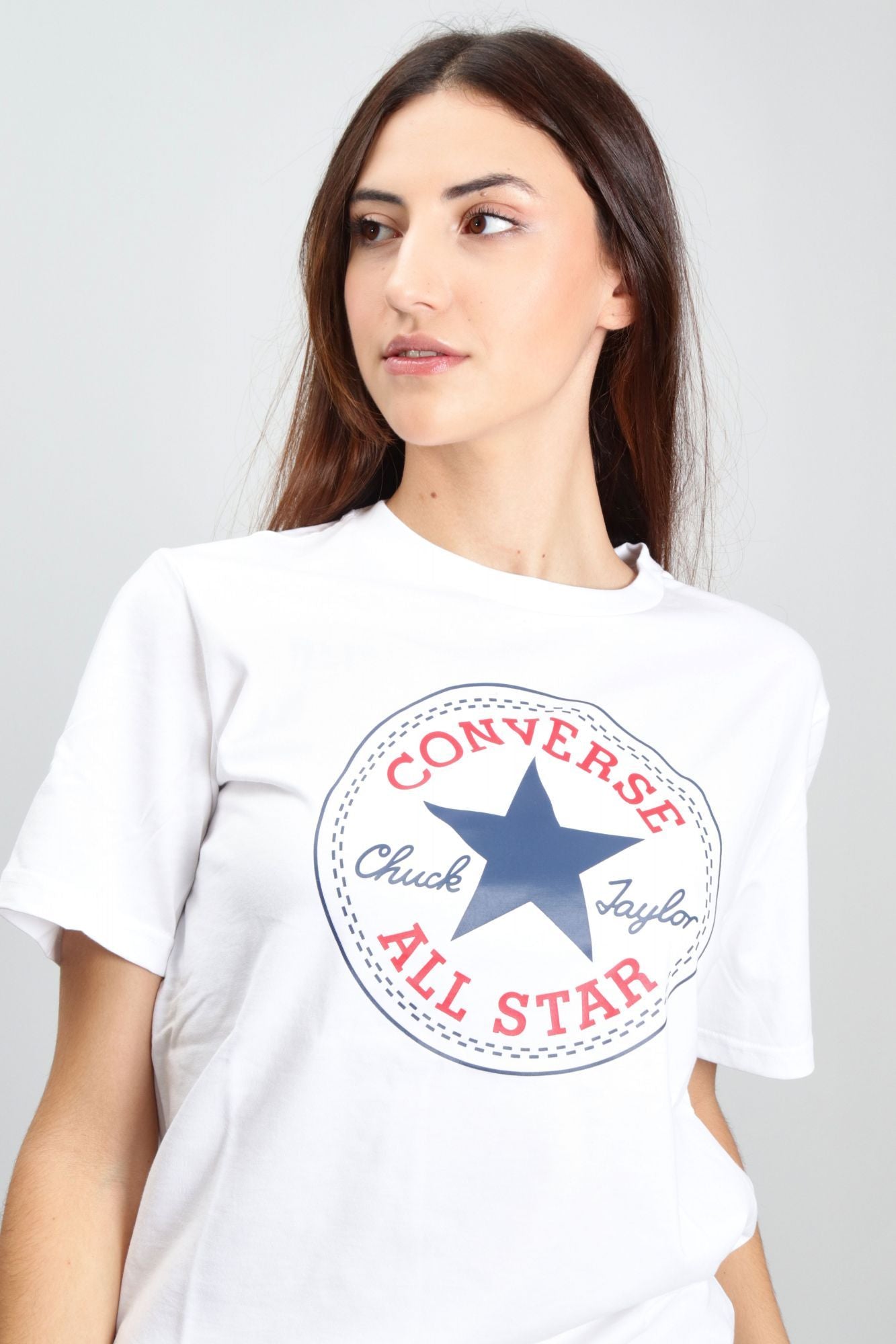 CONVERSE CHUCK PATCH CORE TEE en color BLANCO (4)