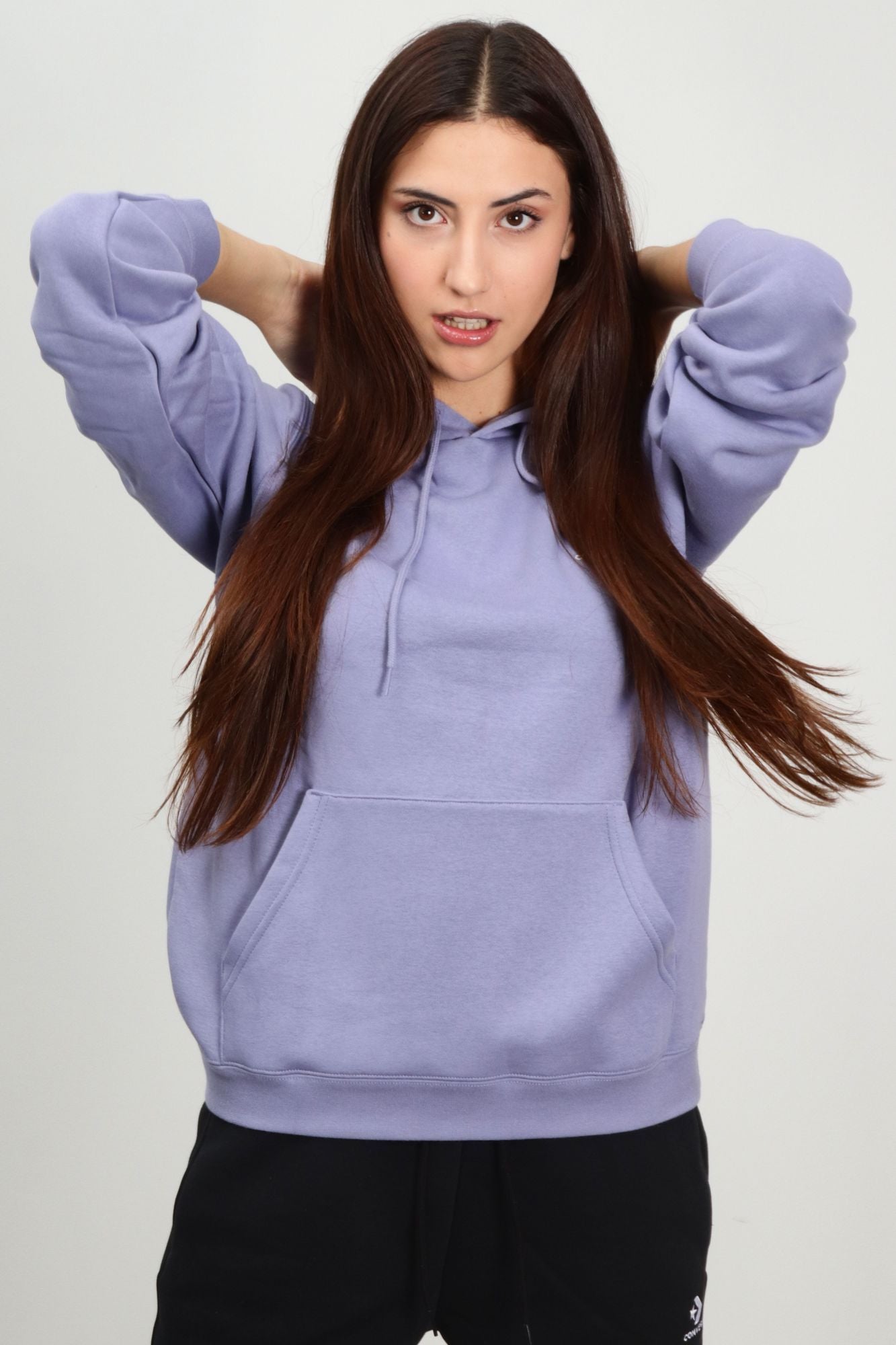 CONVERSE STAR CHEVRON HOODIE BB en color VIOLETA (4)