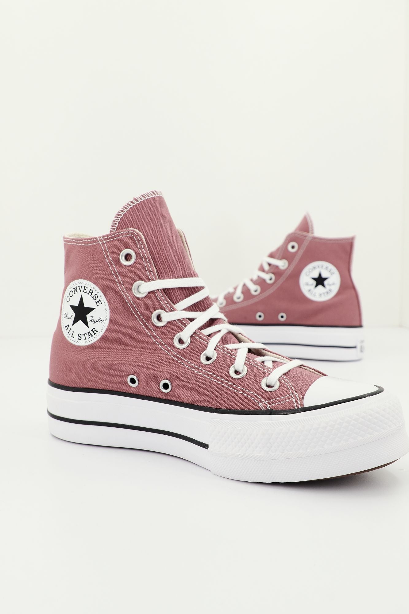 CONVERSE CHUCK TAYLOR ALL STAR LIFT HI en color ROSA (1)
