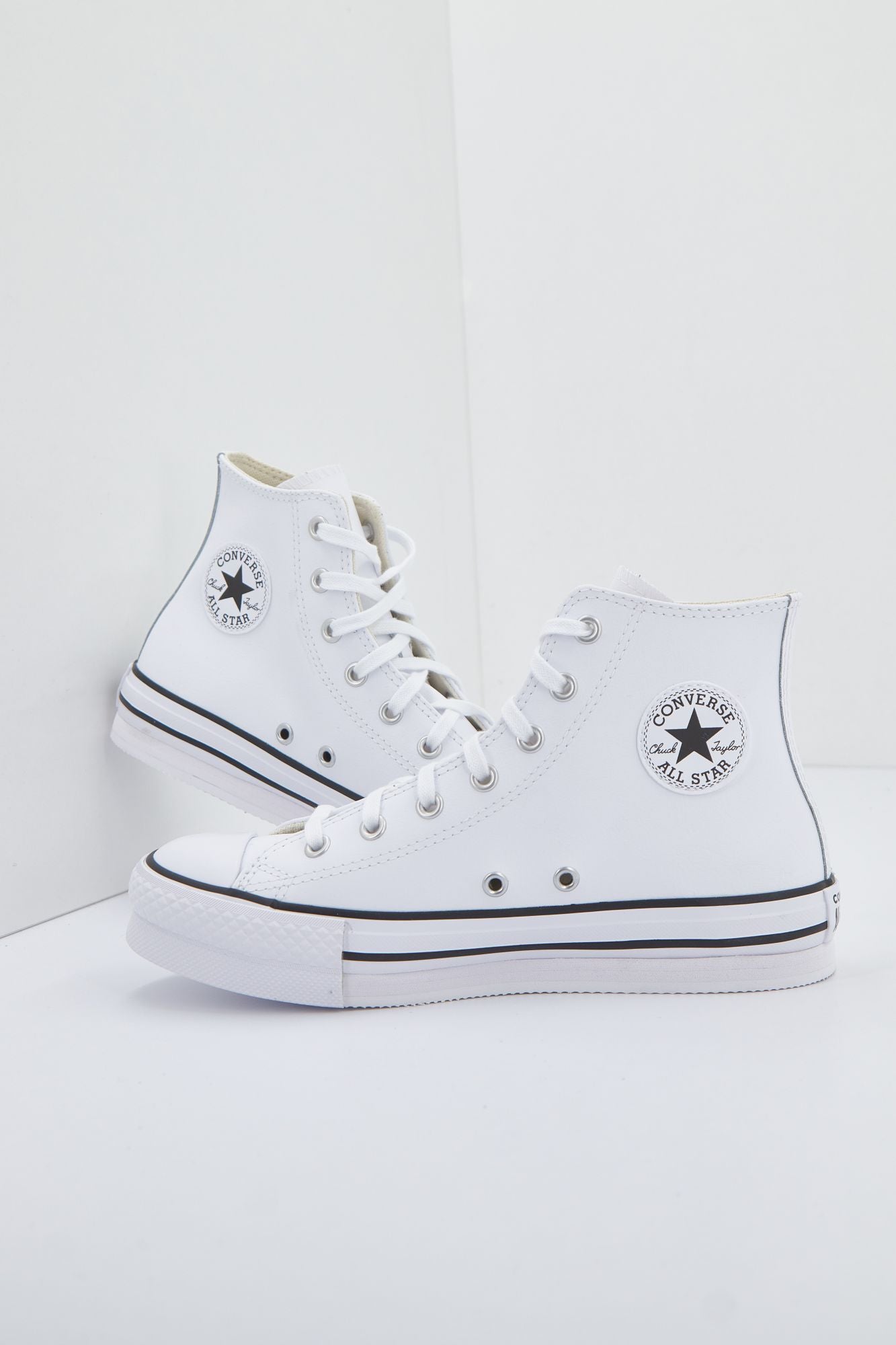 CONVERSE  EVA LIFT HI en color BLANCO (1)