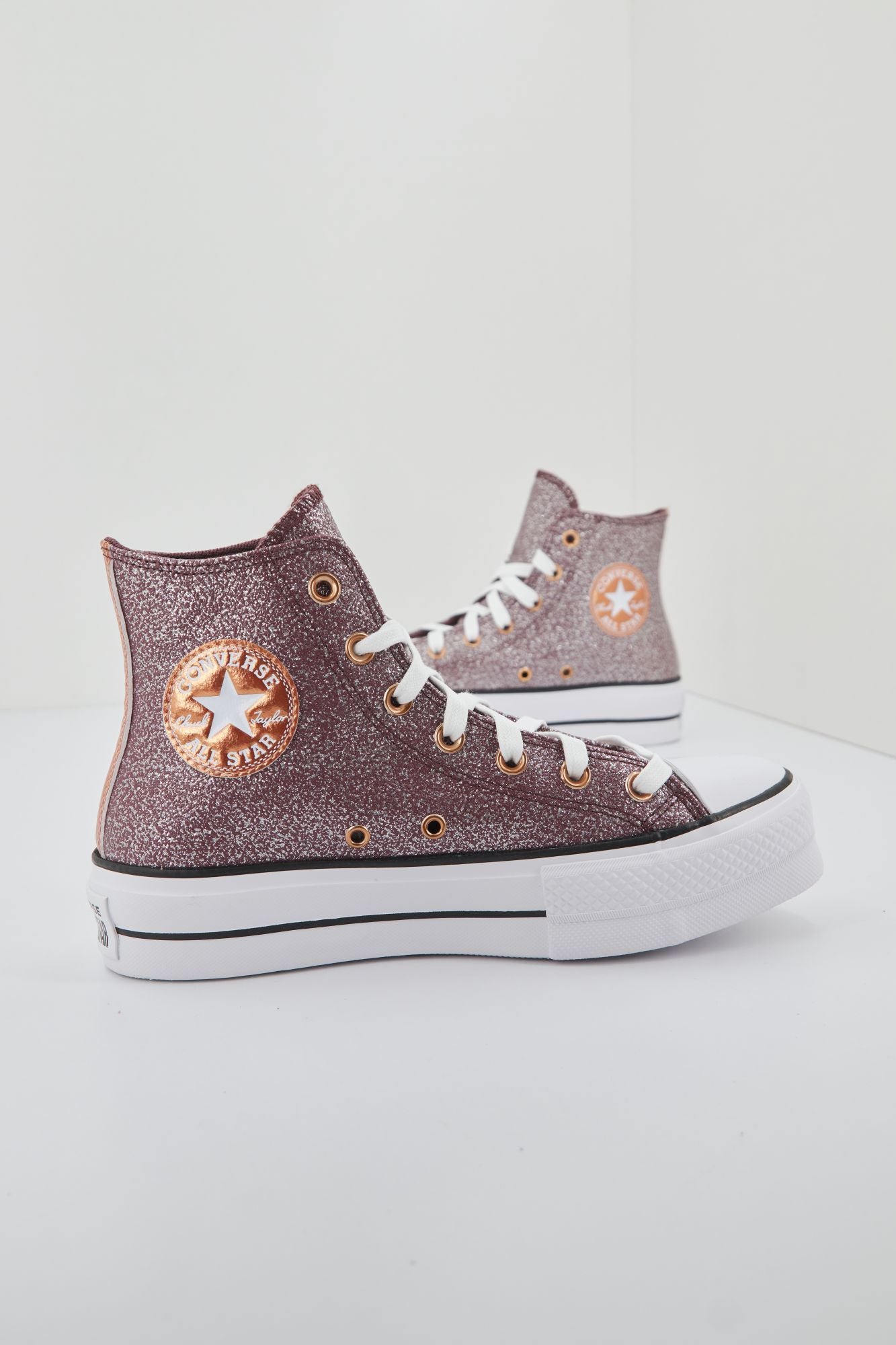 CONVERSE METALLIC GLITT en color MARRON (1)