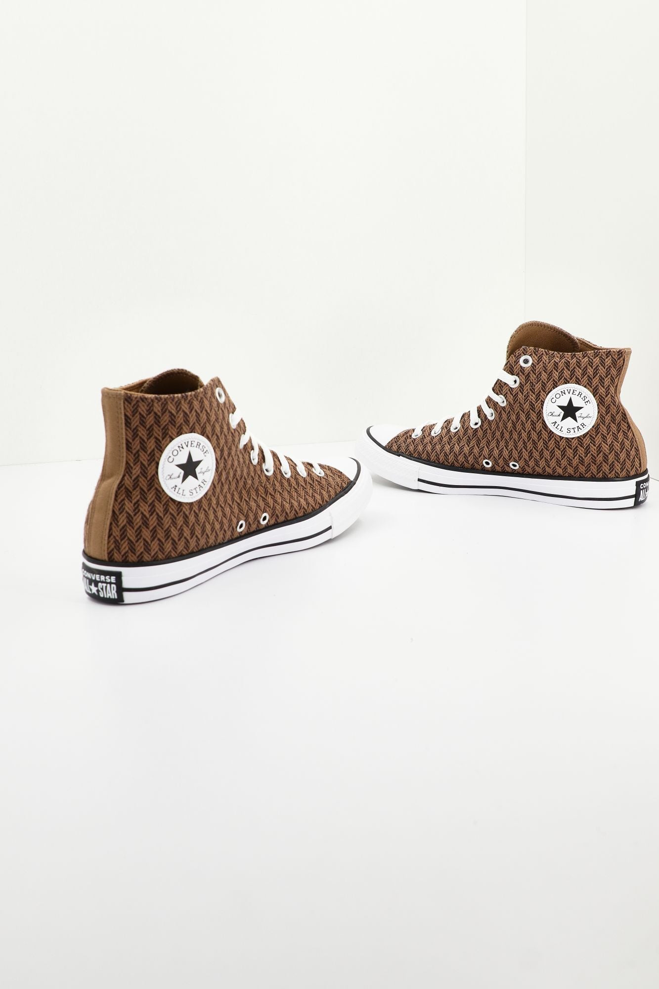 CONVERSE CHUCK TAYLOR ALL STAR HERRINGBON en color MARRON (3)