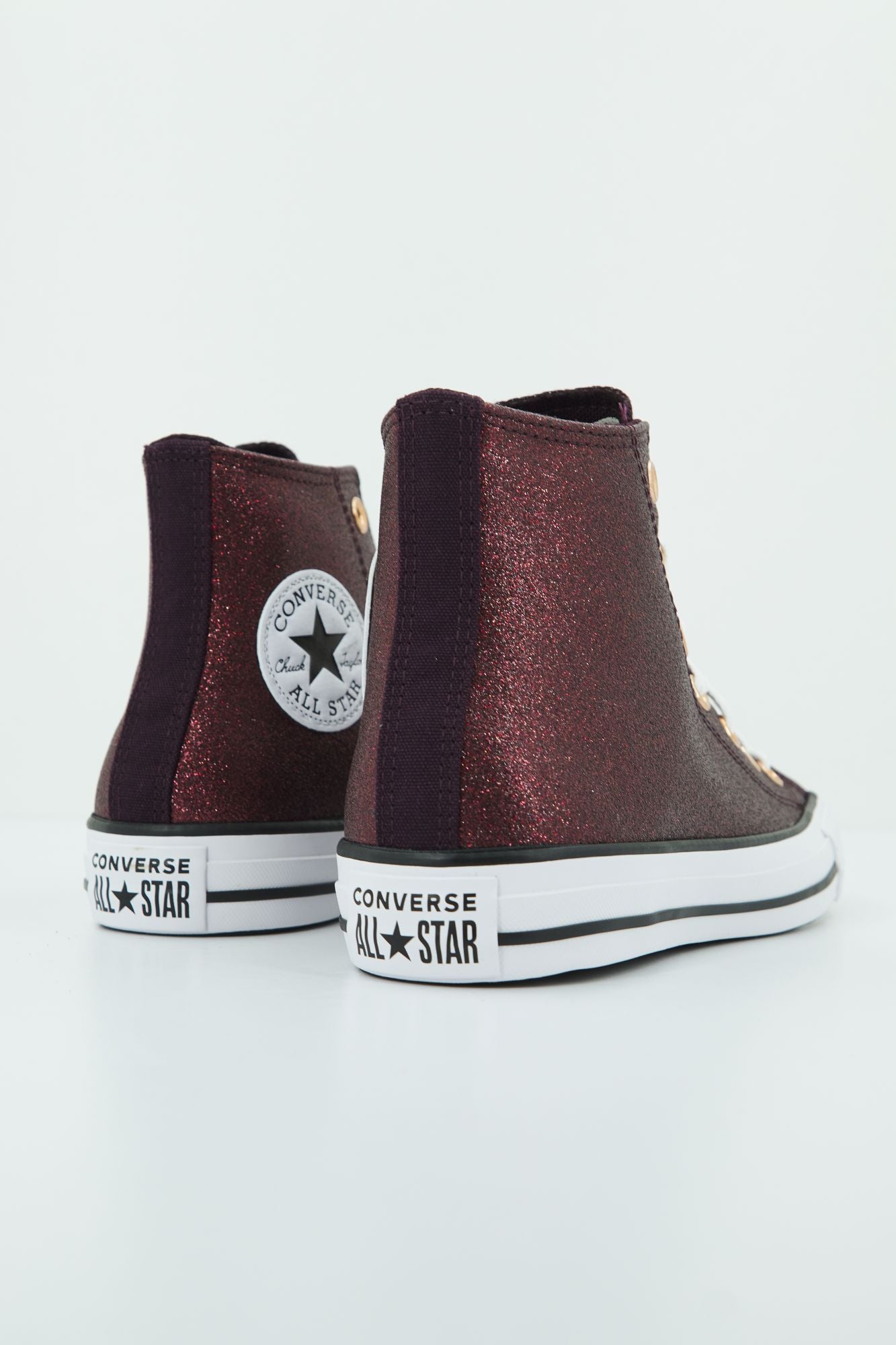CONVERSE CHUCK TAYLOR ALL STAR FOREST GLAM HI en color BURDEOS (3)