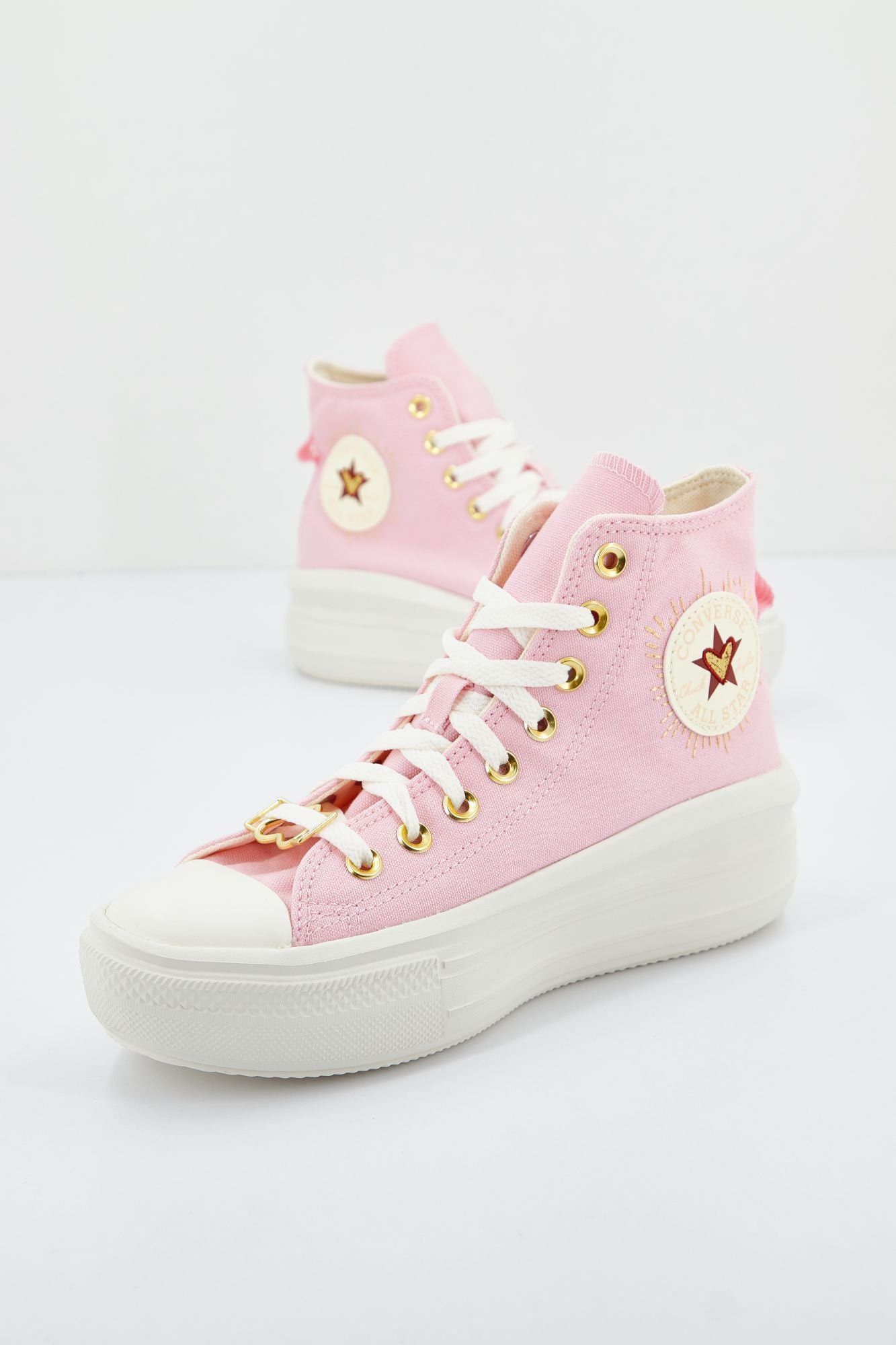 CONVERSE  CHUCK TAYLOR ALL STAR MOVE PLATFORM en color ROSA (1)