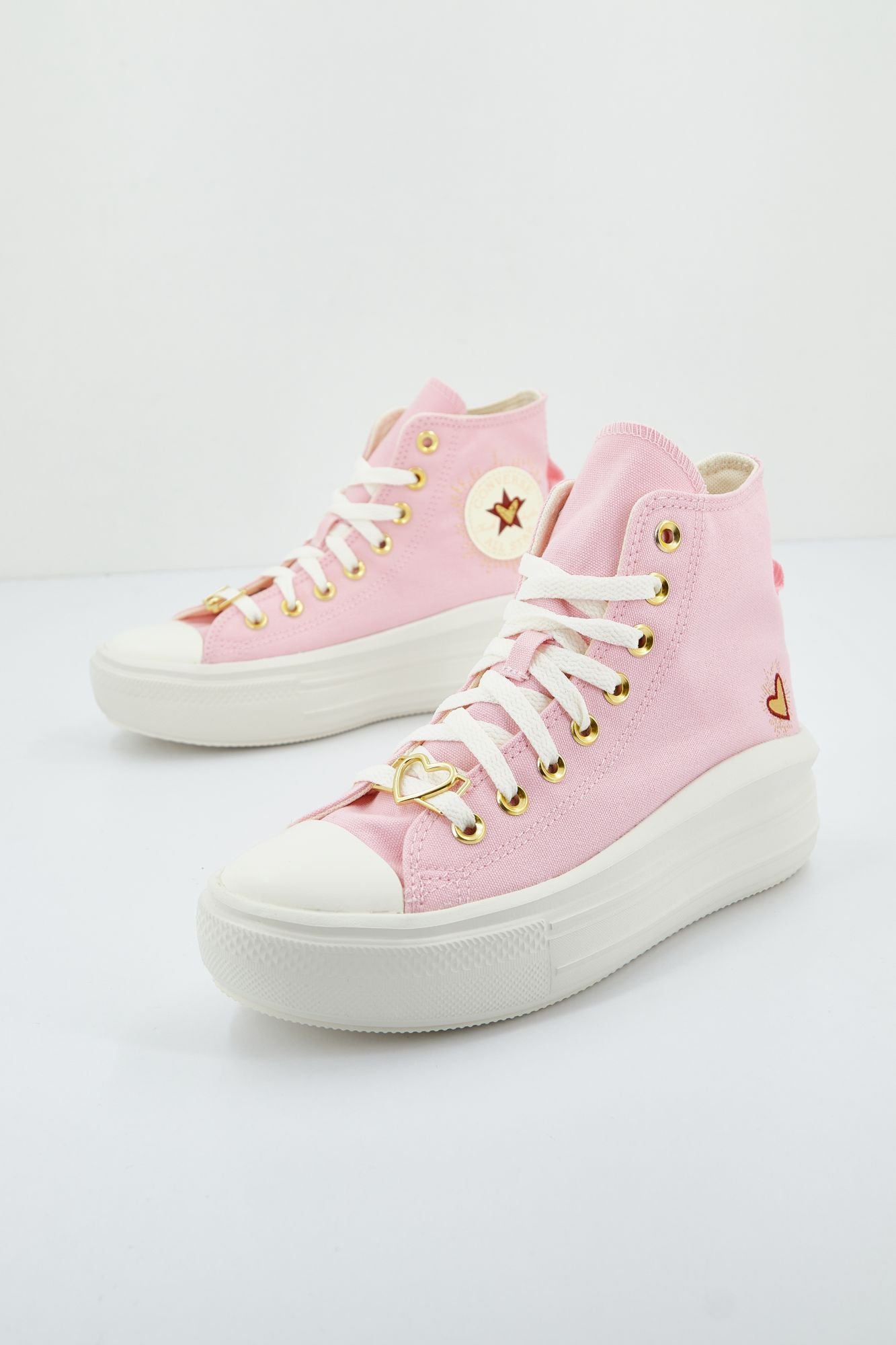 CONVERSE  CHUCK TAYLOR ALL STAR MOVE PLATFORM en color ROSA (3)