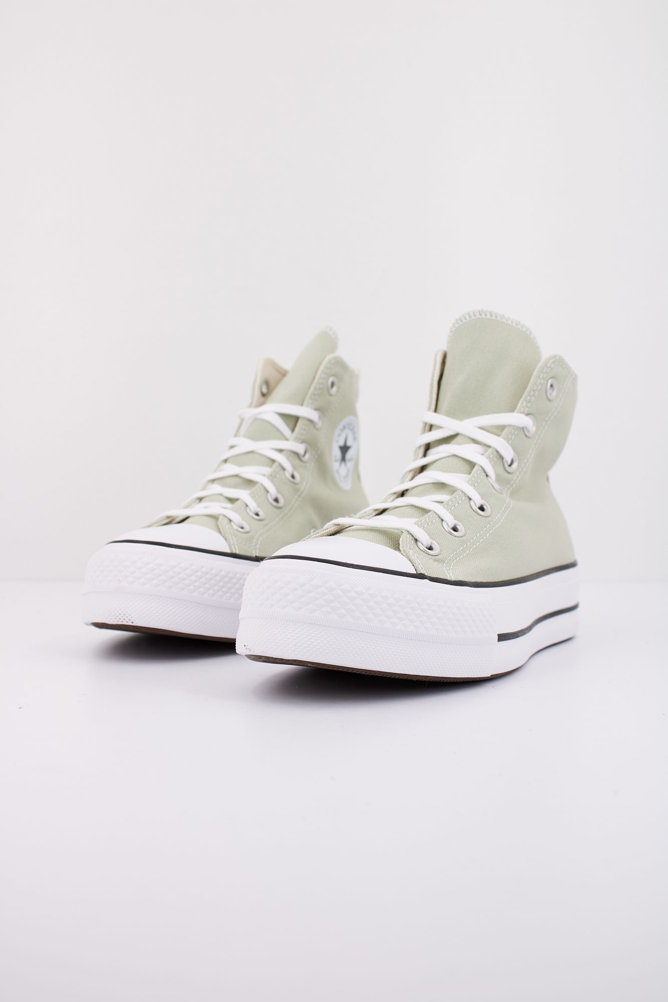CONVERSE CHUCK TAYLOR ALL STAR LIFT HI en color VERDE (2)