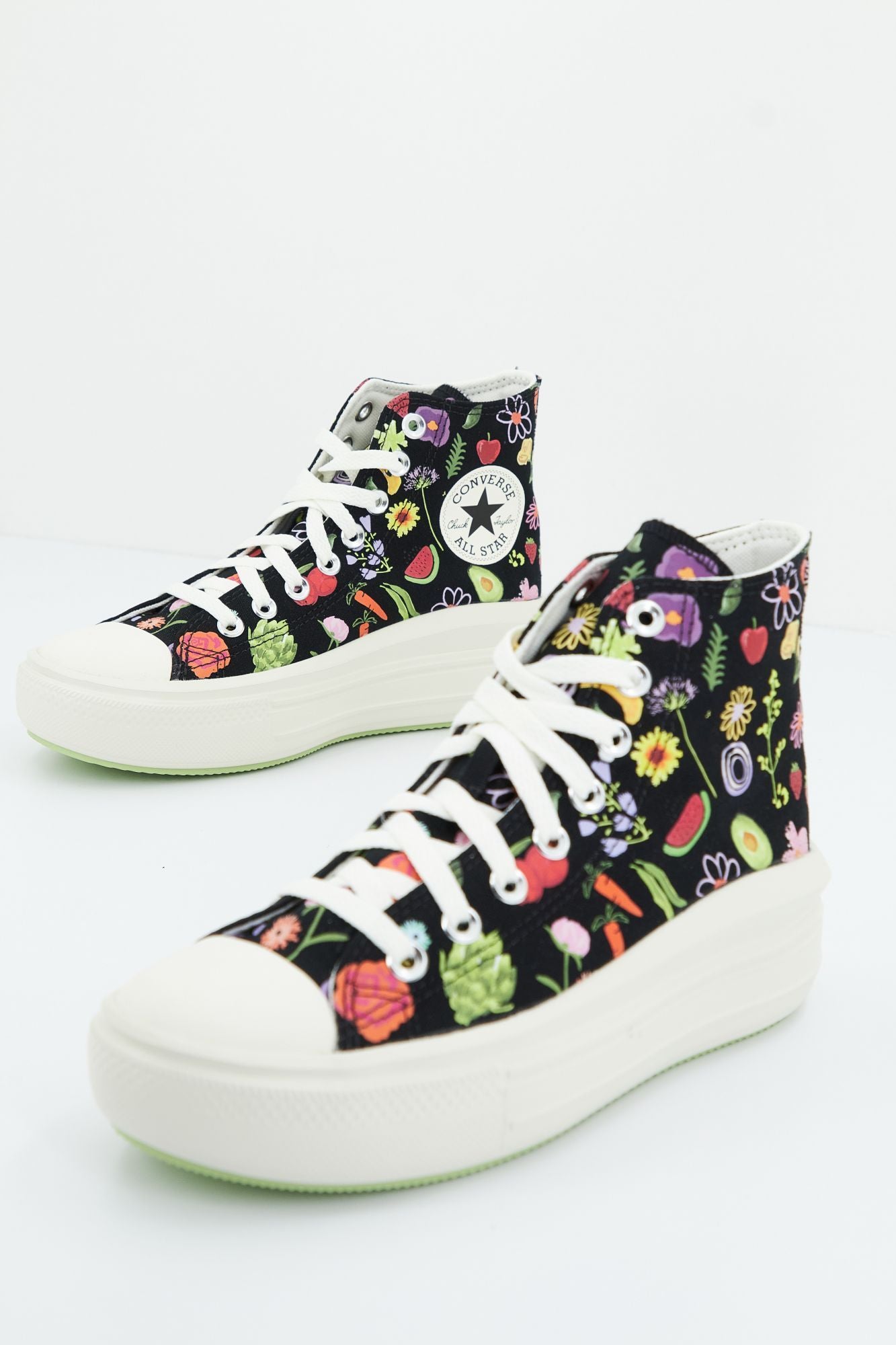 CONVERSE CHUCK TAYLOR ALL STAR MOVE HI en color NEGRO (2)