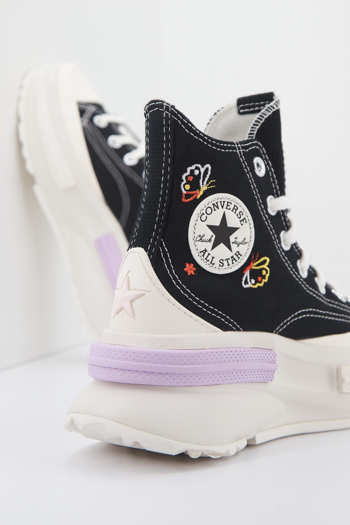 CONVERSE RUN STAR LEGACY CX HI en color NEGRO (2)