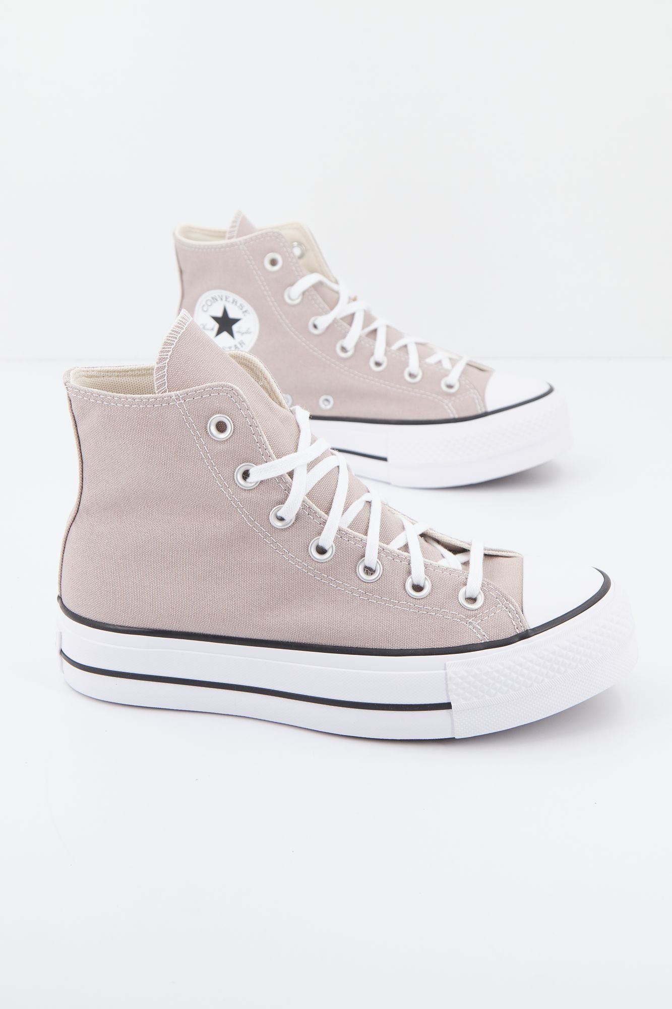 CONVERSE CTAS LIFT HI en color MARRON CLARO (2)