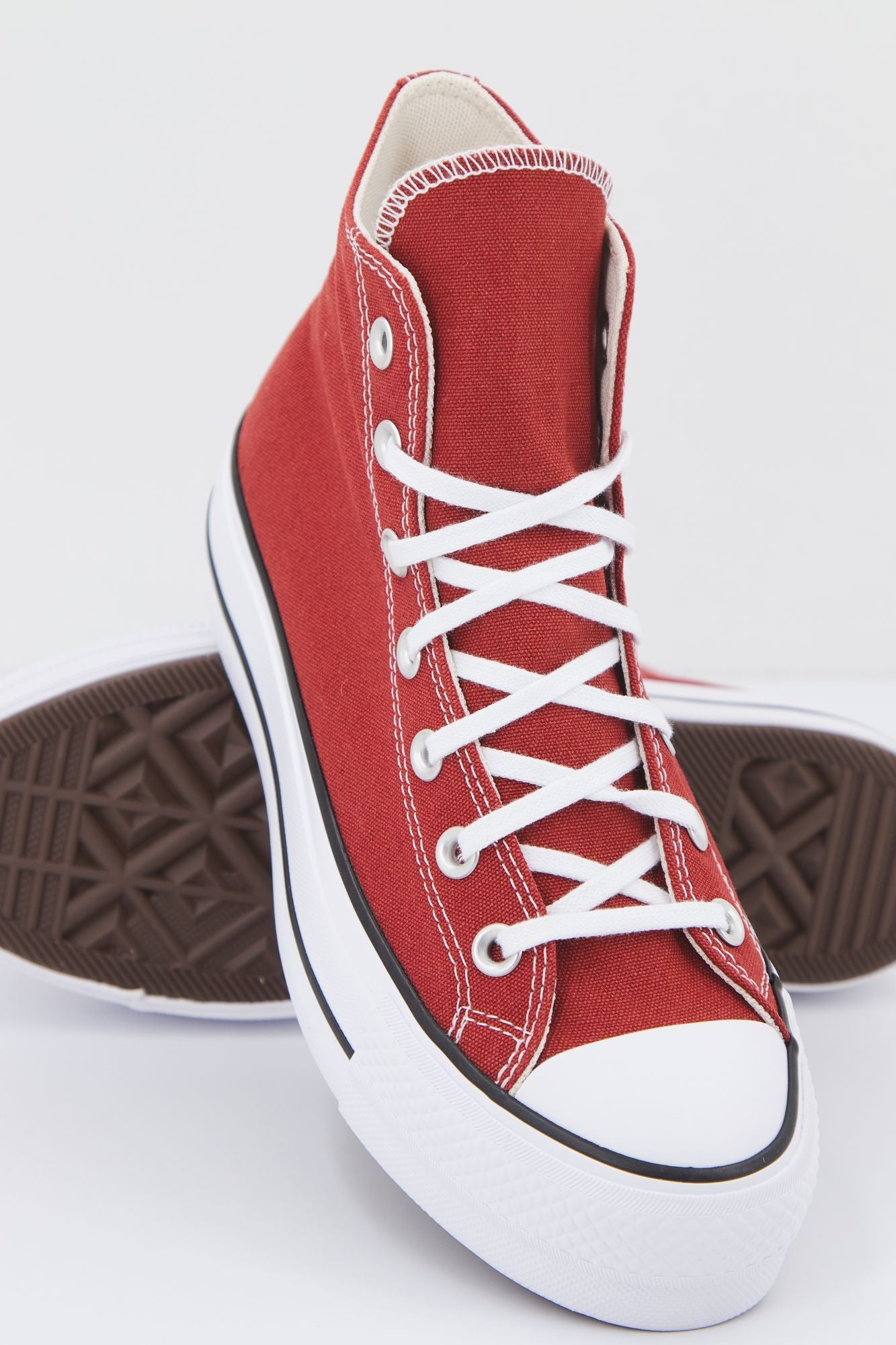 CONVERSE CHUCK TAYLOR ALL STAR LIFT PLATFORM CANVAS en color MARRON (3)