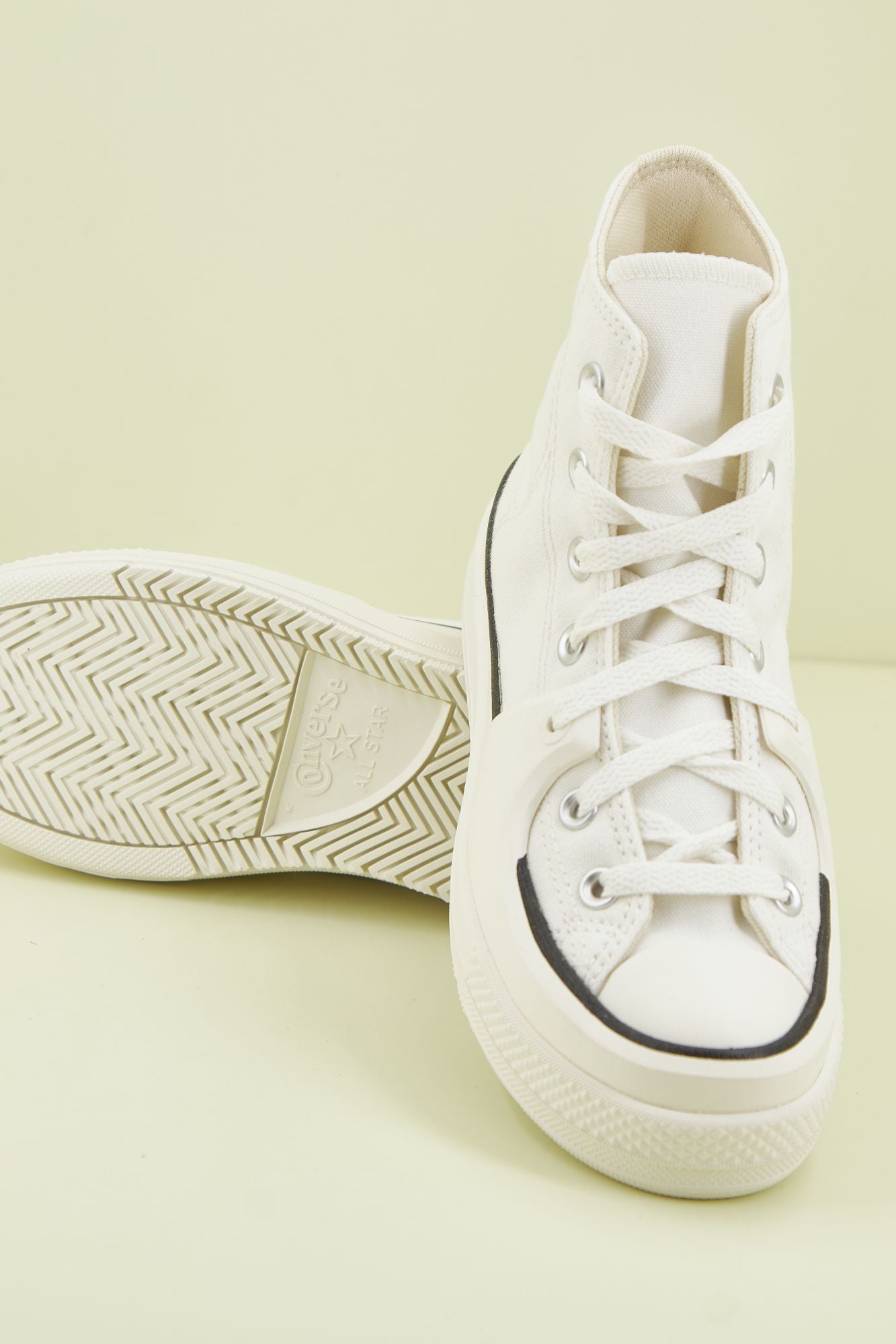 CONVERSE CHUCK TAYLOR ALL STAR CONSTRUCT HI en color BLANCO (3)