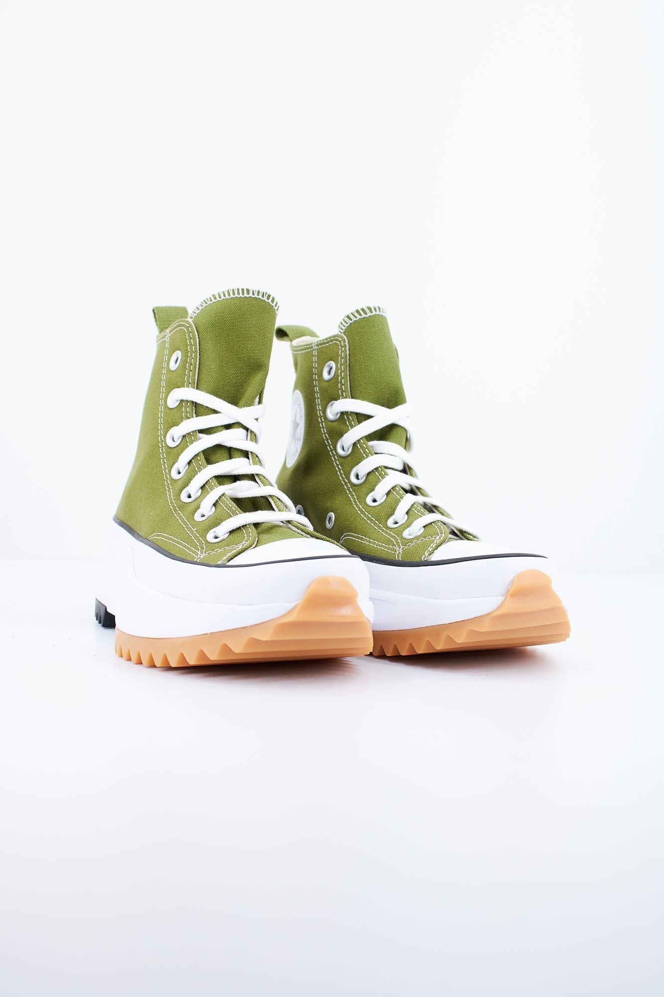 CONVERSE RUN STAR HIKER PLATFORM SEASONAL COLOR en color VERDE (2)