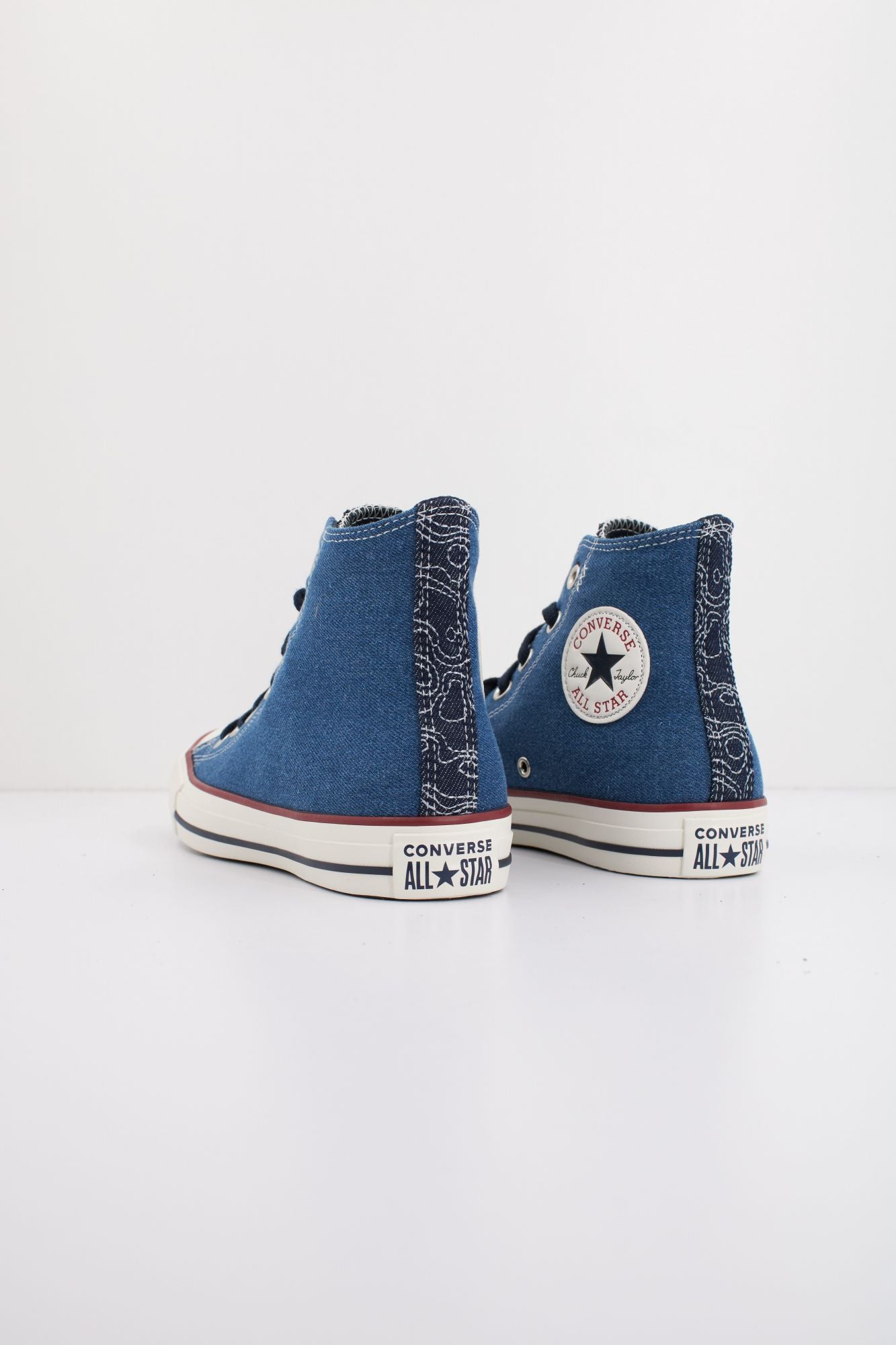 CONVERSE CHUCK TAYLOR ALL STAR HI en color AZUL (3)